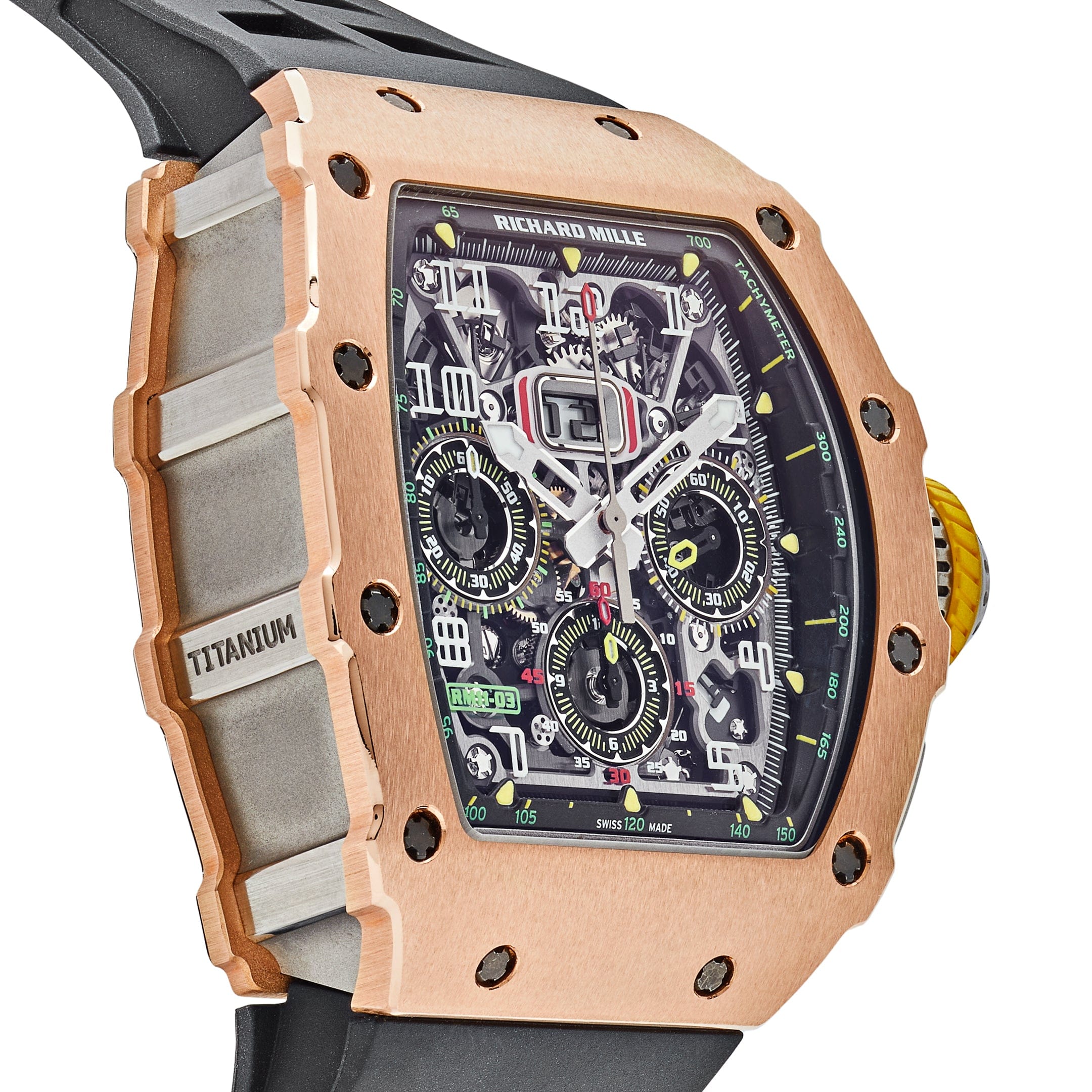Richard Mille RM 11-03 Rose Gold and Titanium Flyback Chronograph