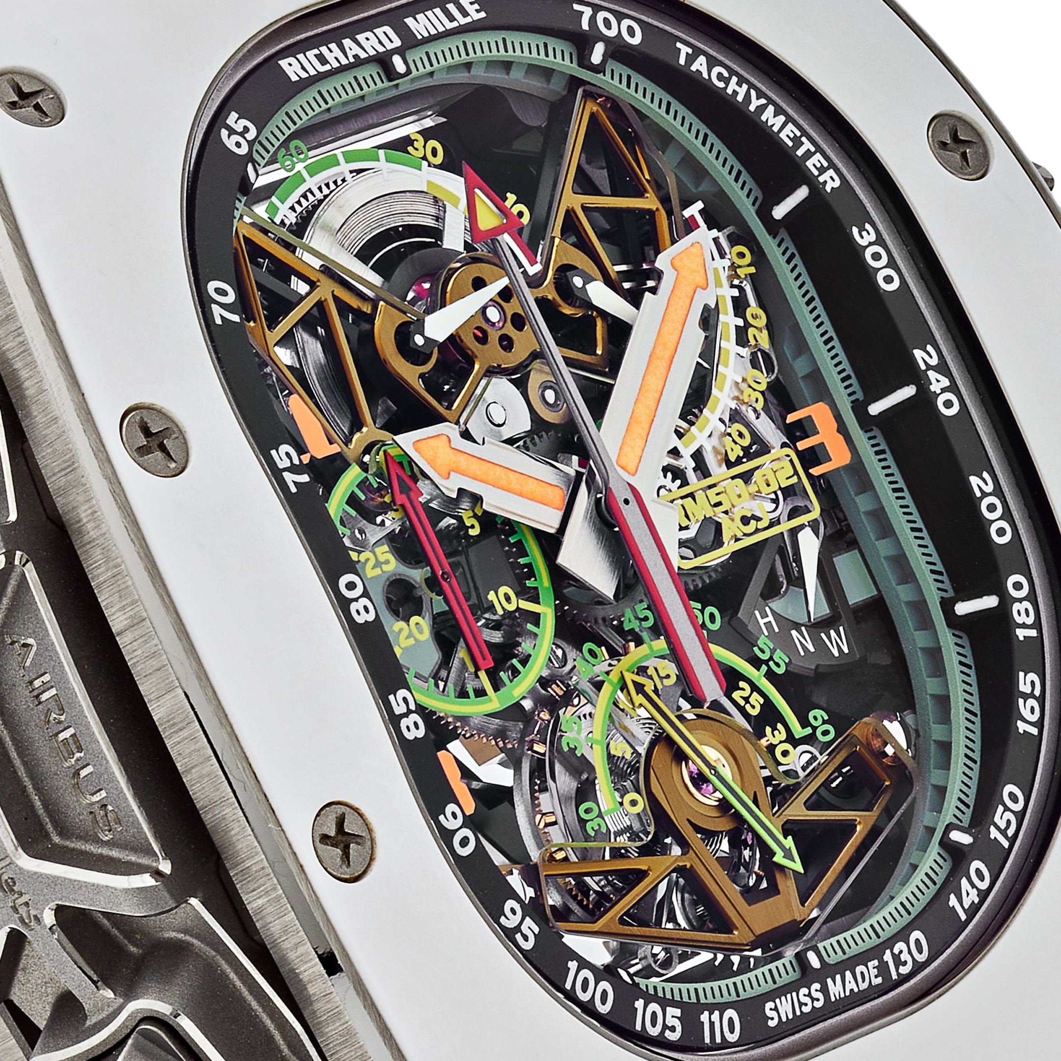 Richard Mille 50-02 'Airbus' Tourbillon Split-Seconds Chronograph Limited Edition