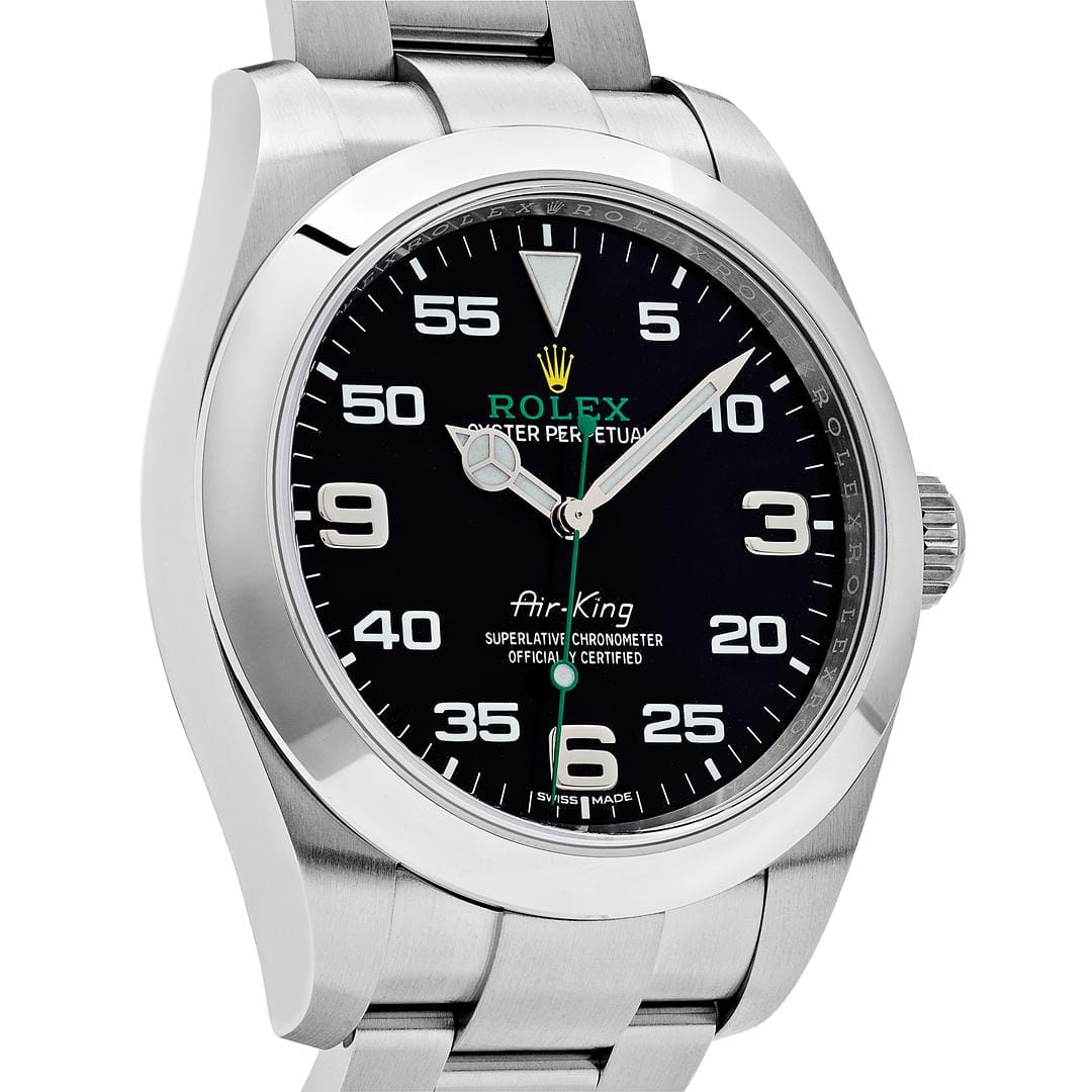 Rolex Air-King 116900 Stainless Steel Black Dial