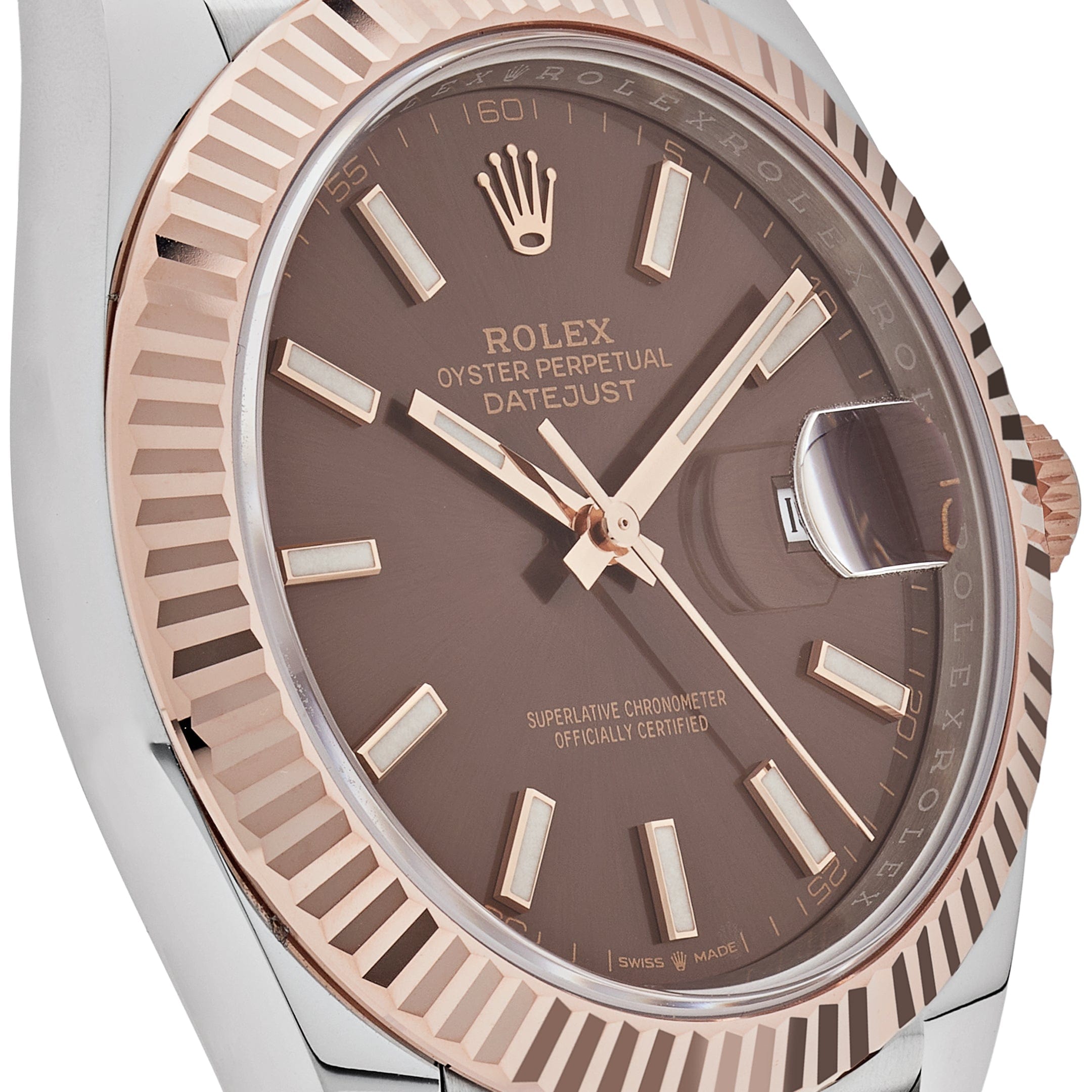 Rolex Datejust 126331 Two-Toned Rose Gold Stainless Steel Brown Dial (2023)