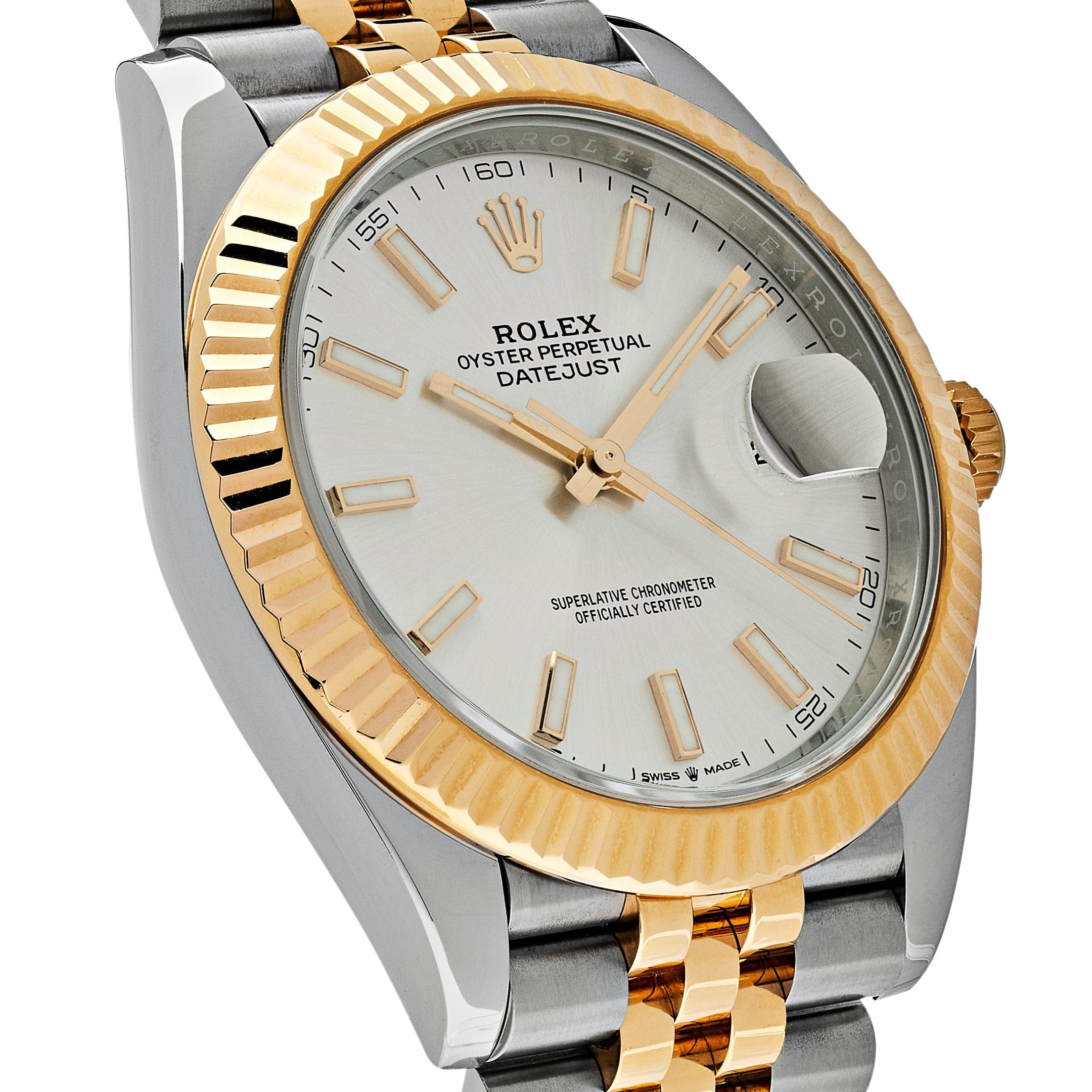 Rolex Datejust 126333 Yellow Gold Stainless Steel Silver Dial (2022)