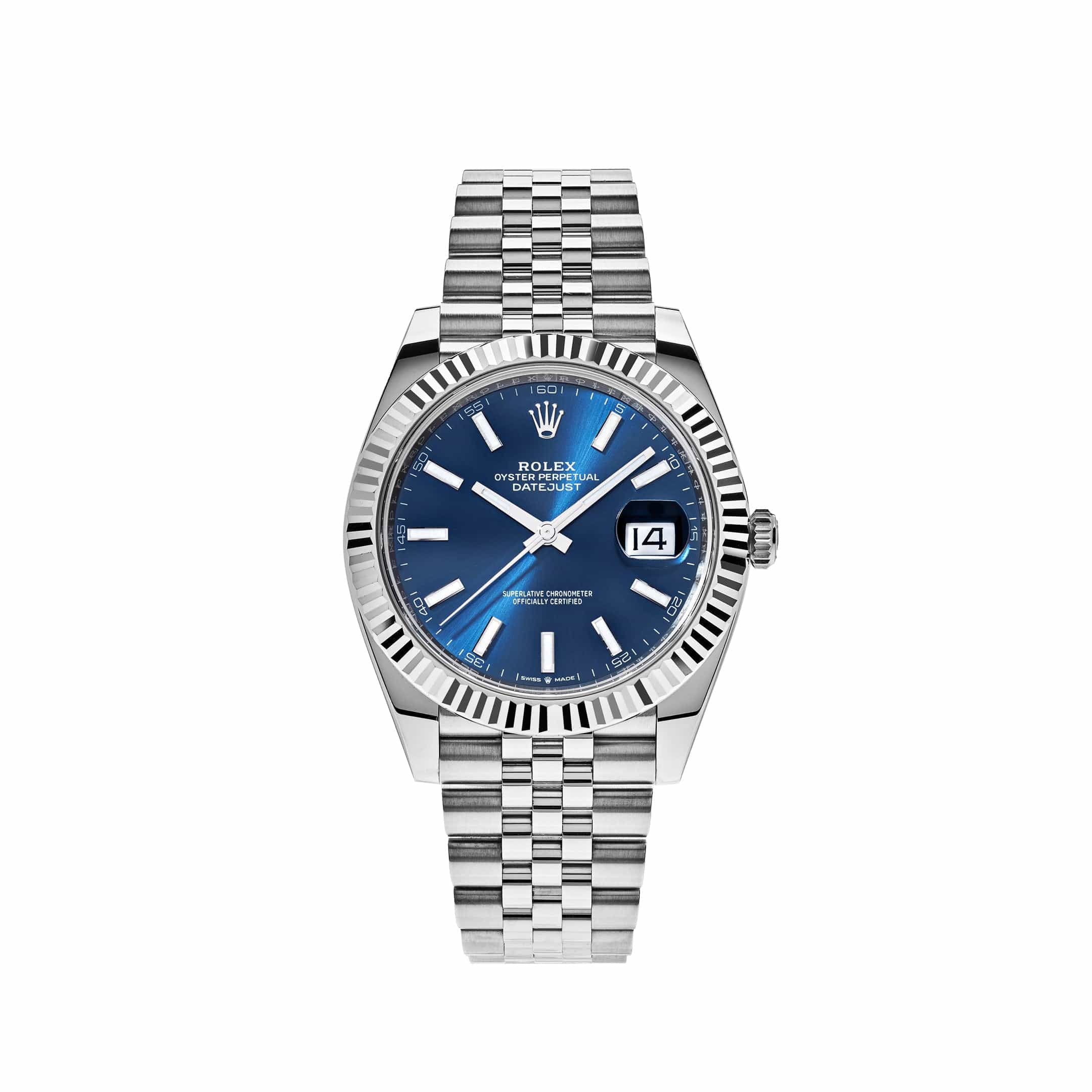 Rolex Datejust 126334 Stainless Steel Blue Dial Jubilee