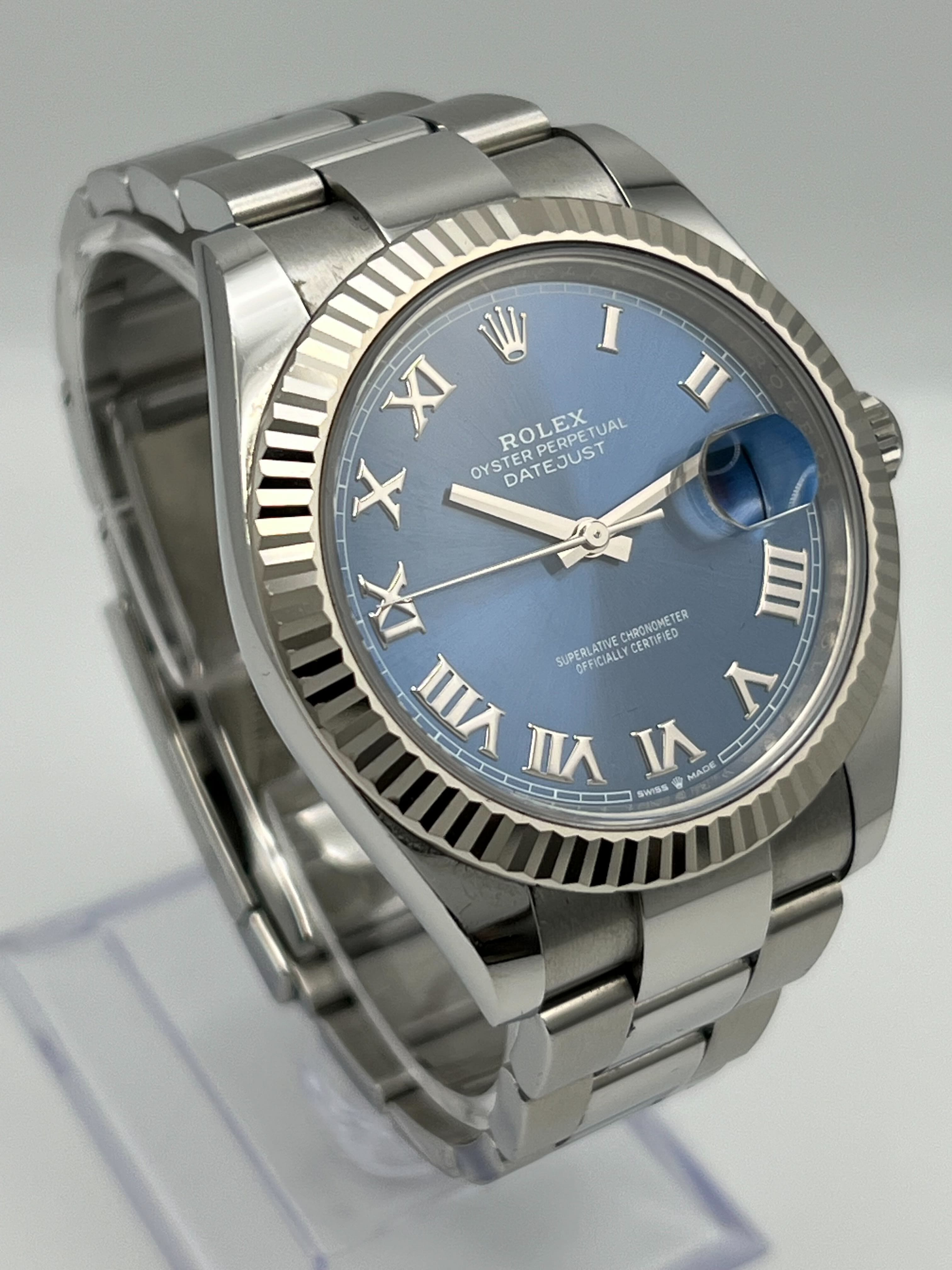 Rolex Datejust 126334 Stainless Steel Blue Dial Oyster (2021)