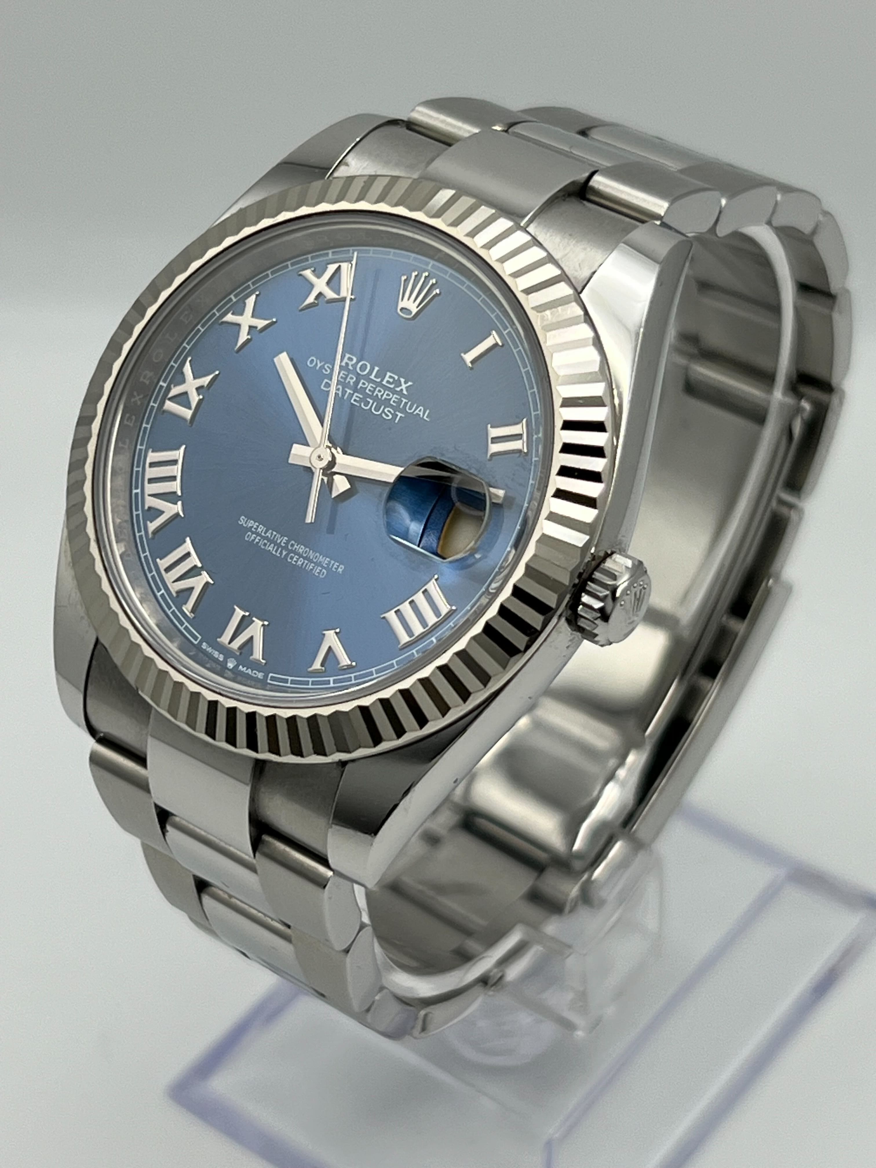 Rolex Datejust 126334 Stainless Steel Blue Dial Oyster (2021)