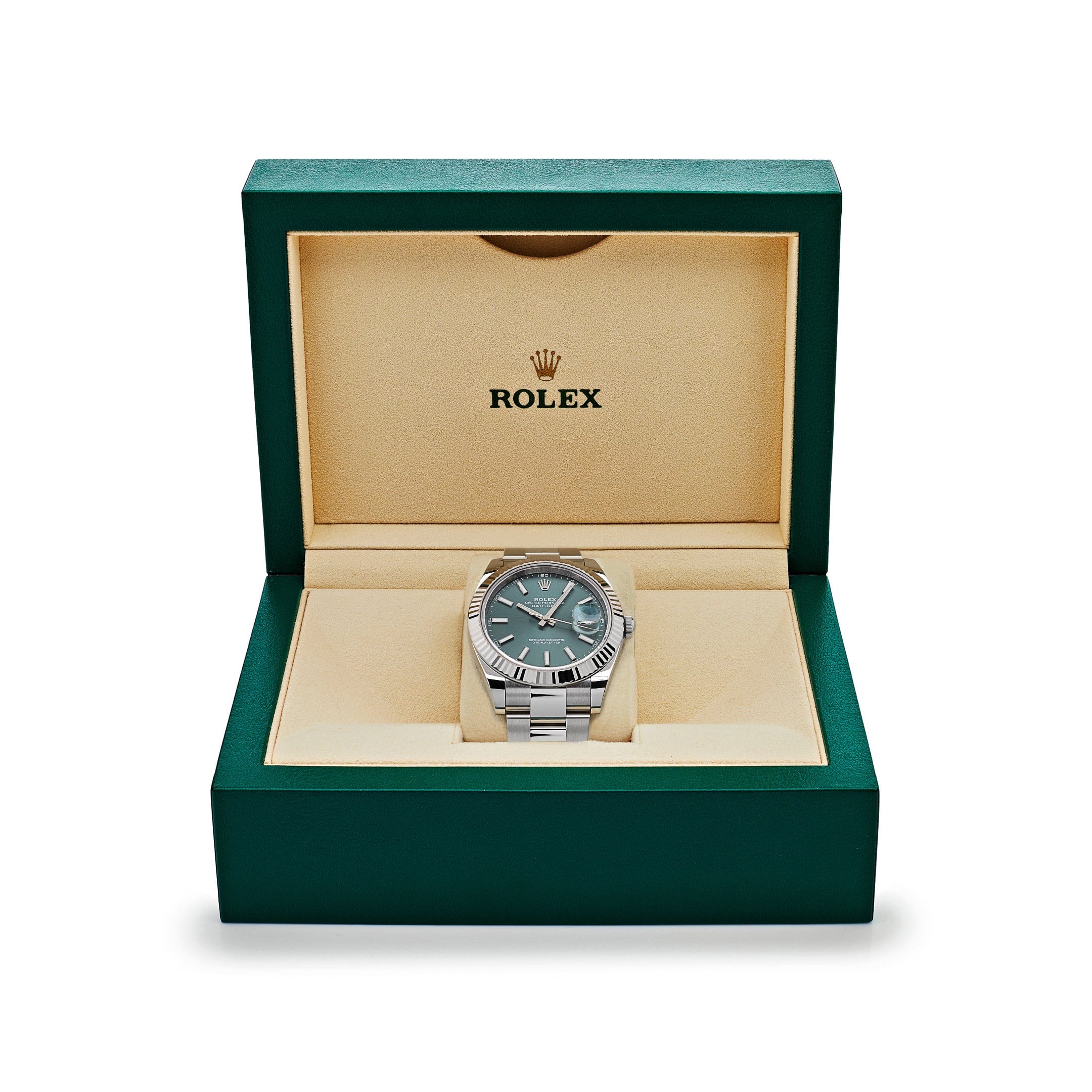 Rolex Datejust 126334 Stainless Steel Green Dial (2023)