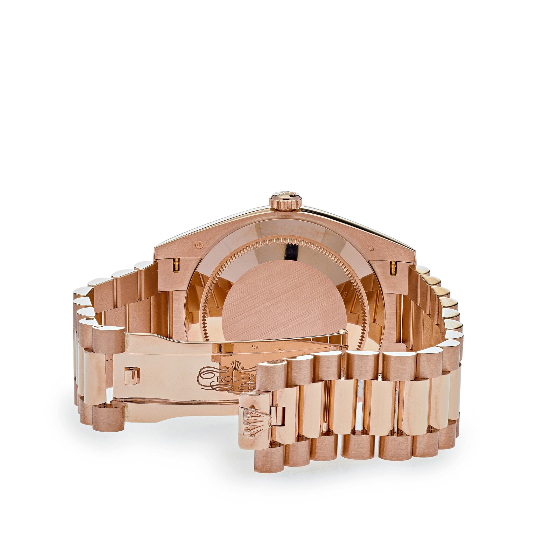 Rolex Day-Date 228235 Rose Gold Sundust Diamond Dial