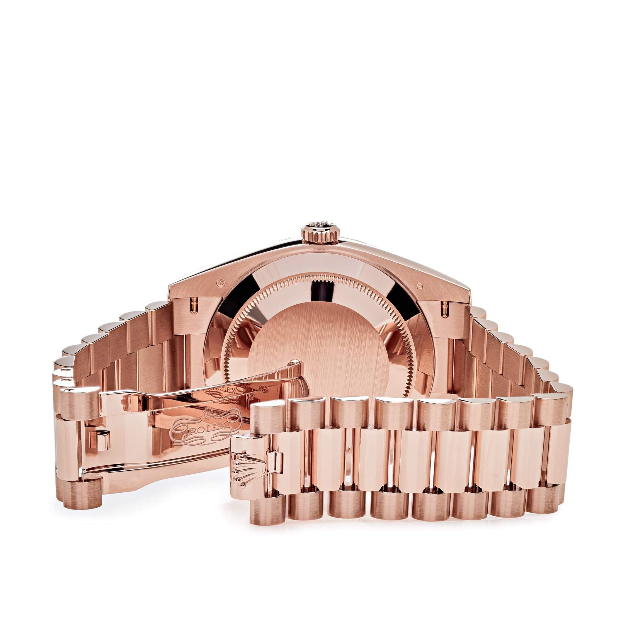 Rolex Day-Date 228235 Rose Gold Eisenkiesel Diamond Dial