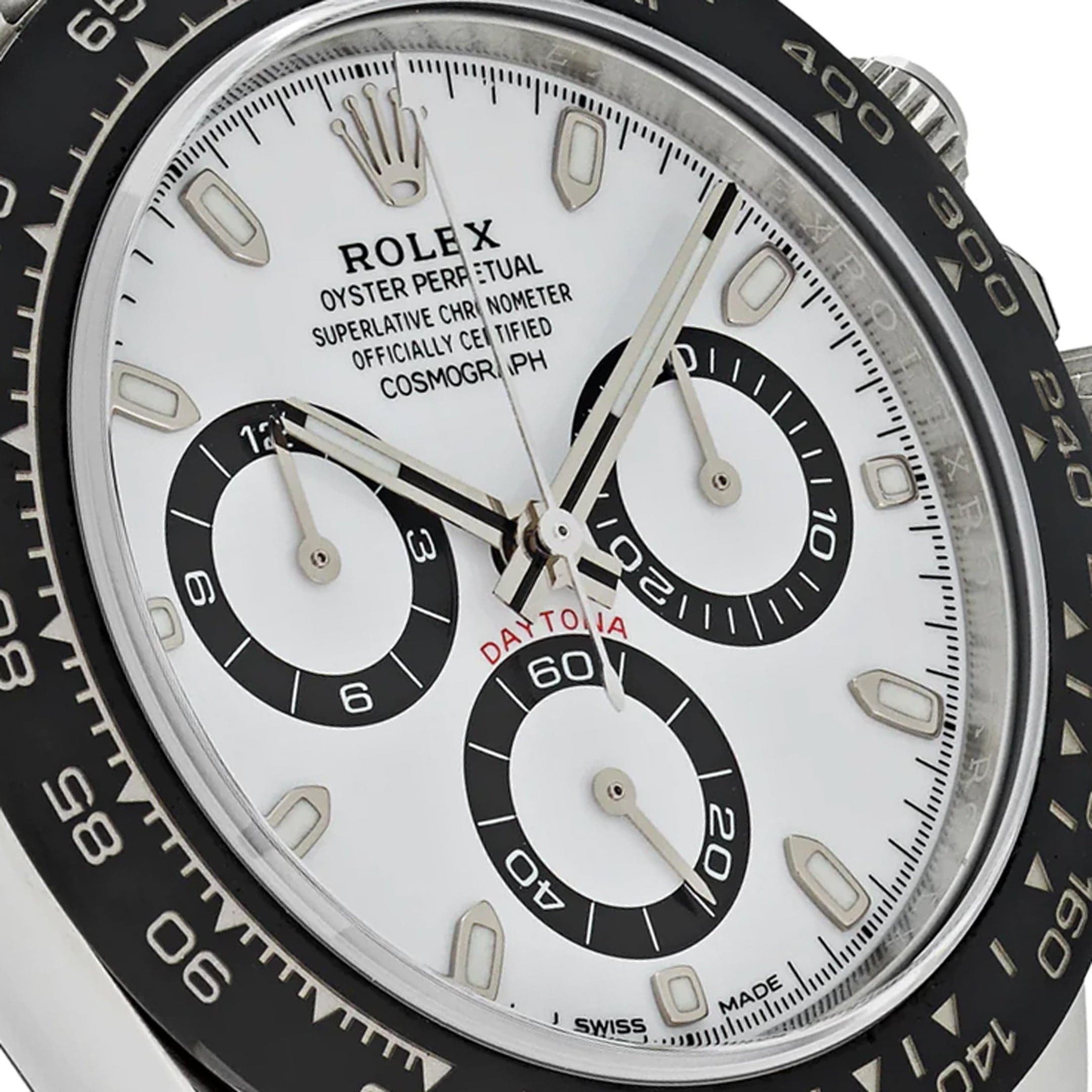 Rolex Daytona 116500LN Stainless Steel White Panda Dial (2018)