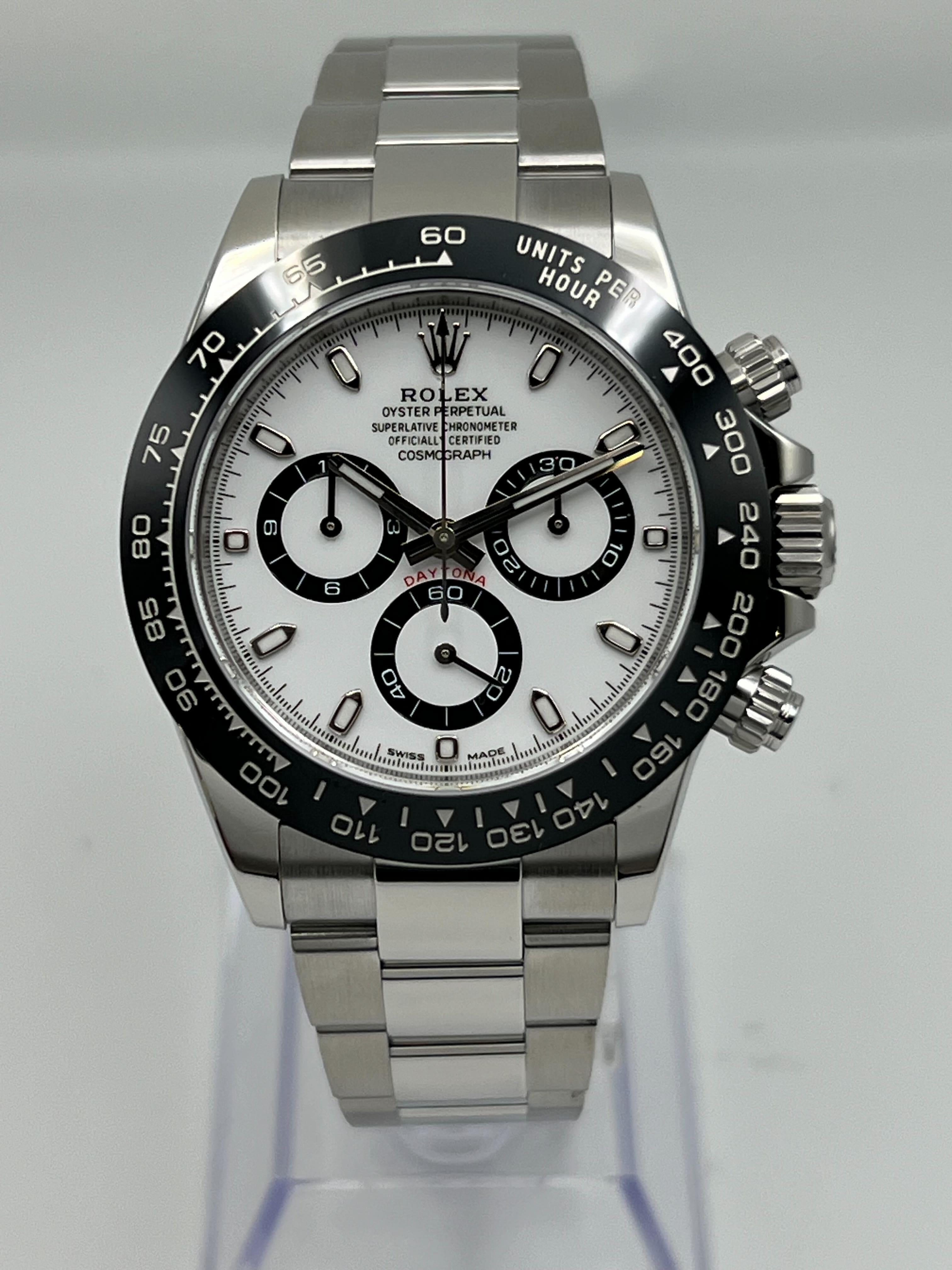 Rolex Daytona 116500LN Stainless Steel White Panda Dial (2022)