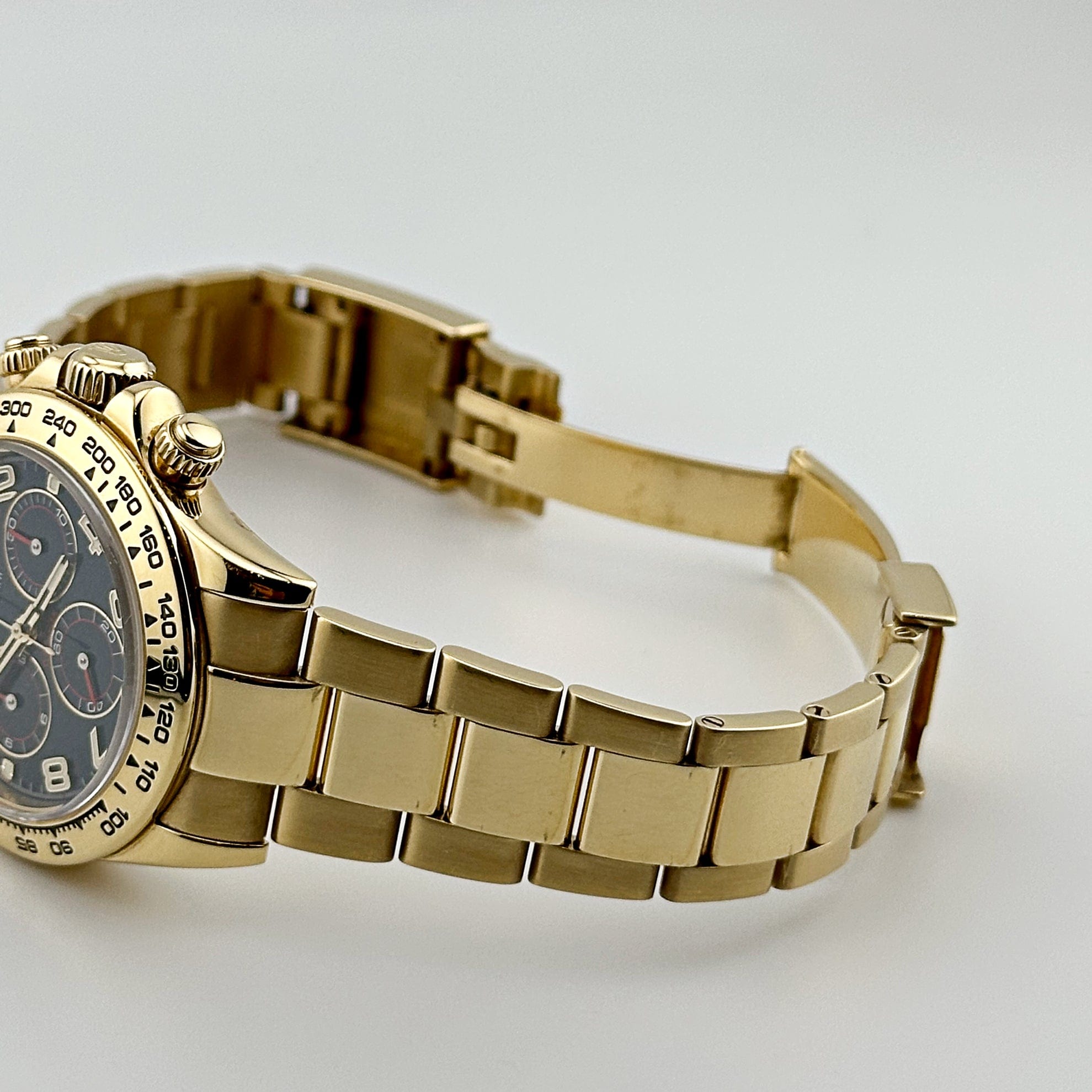 Rolex Daytona 116508 Yellow Gold Blue Arabic Dial