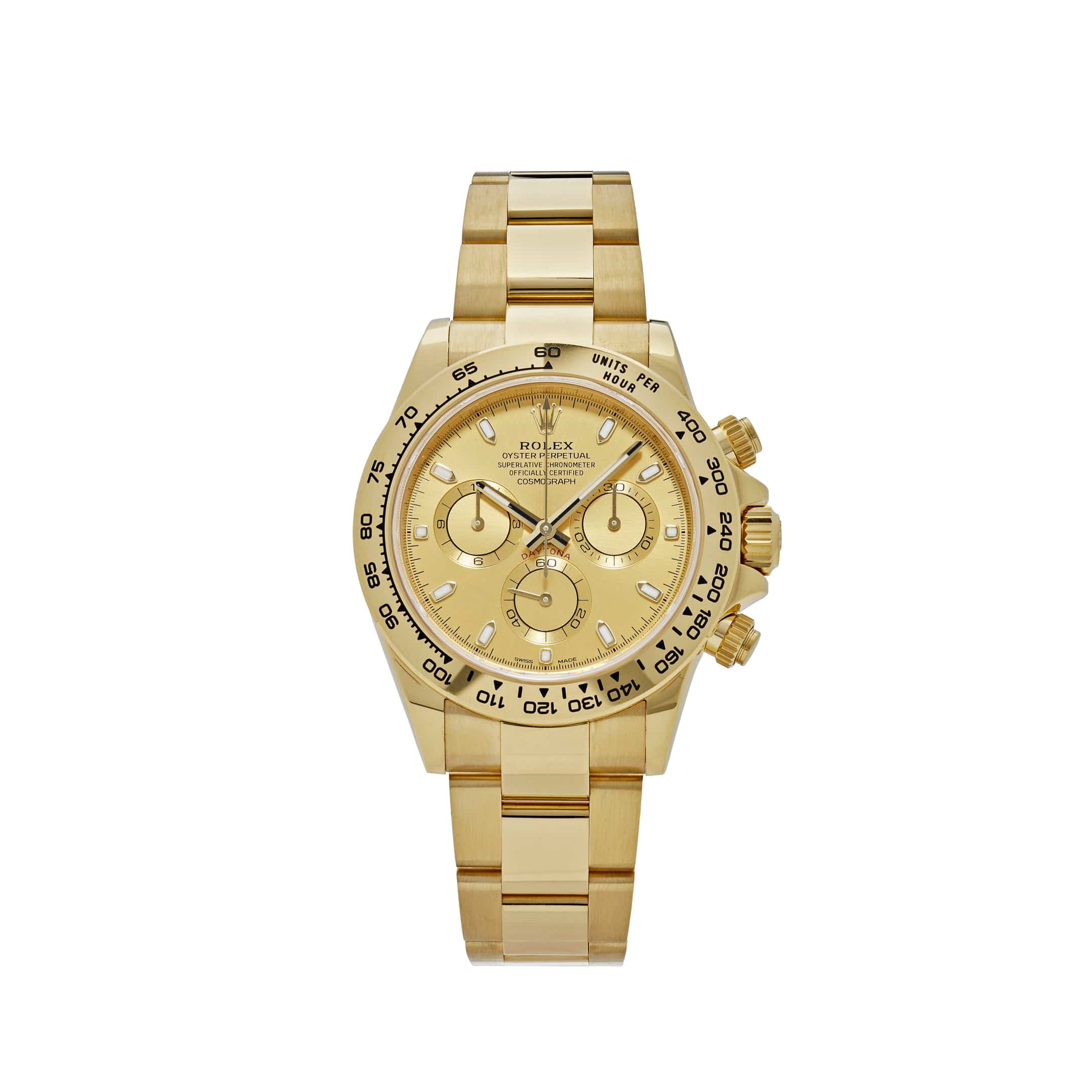 Rolex Daytona 116508 Yellow Gold Champagne Dial (2022)