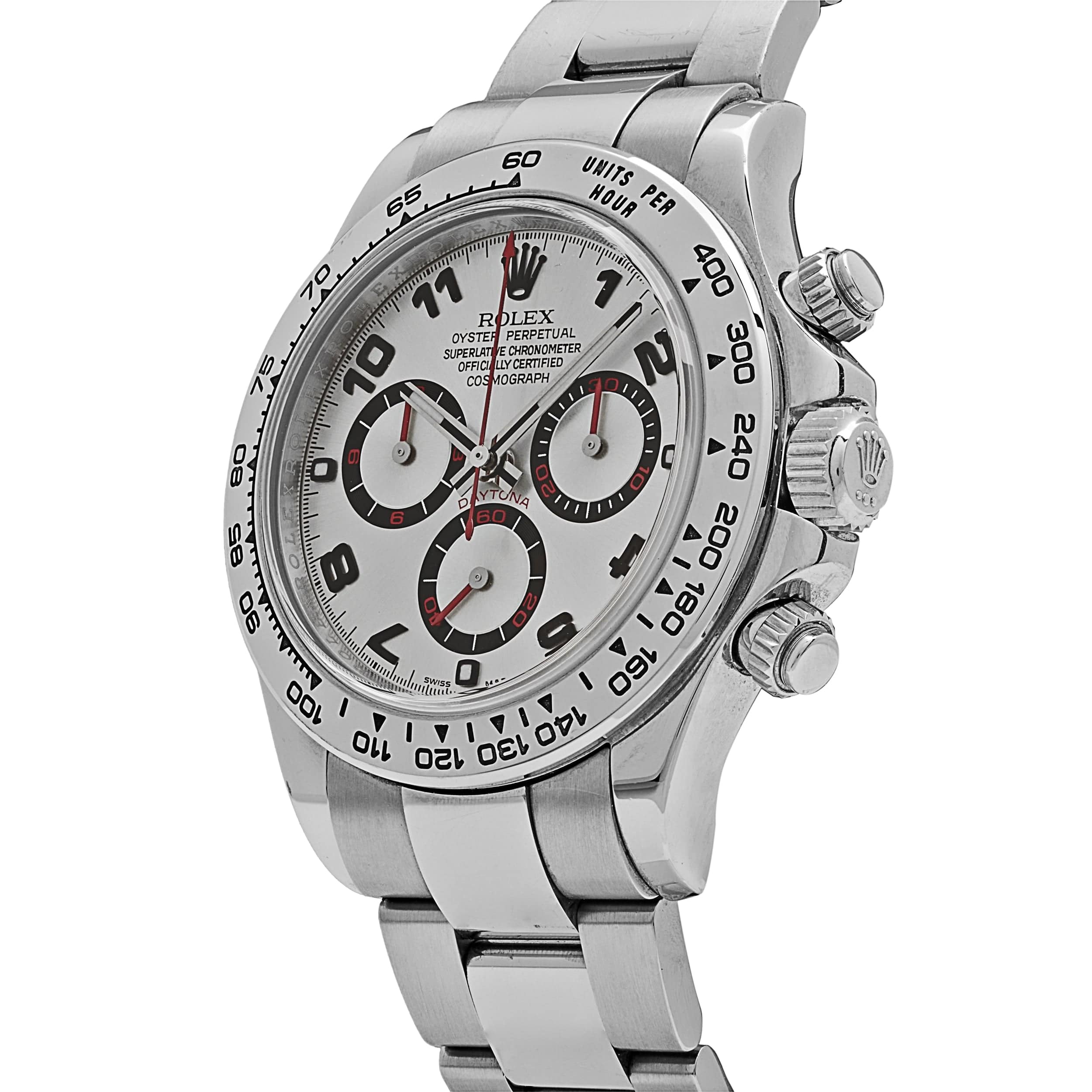 Rolex Daytona 116509 Silver Racing Dial White Gold (2006)