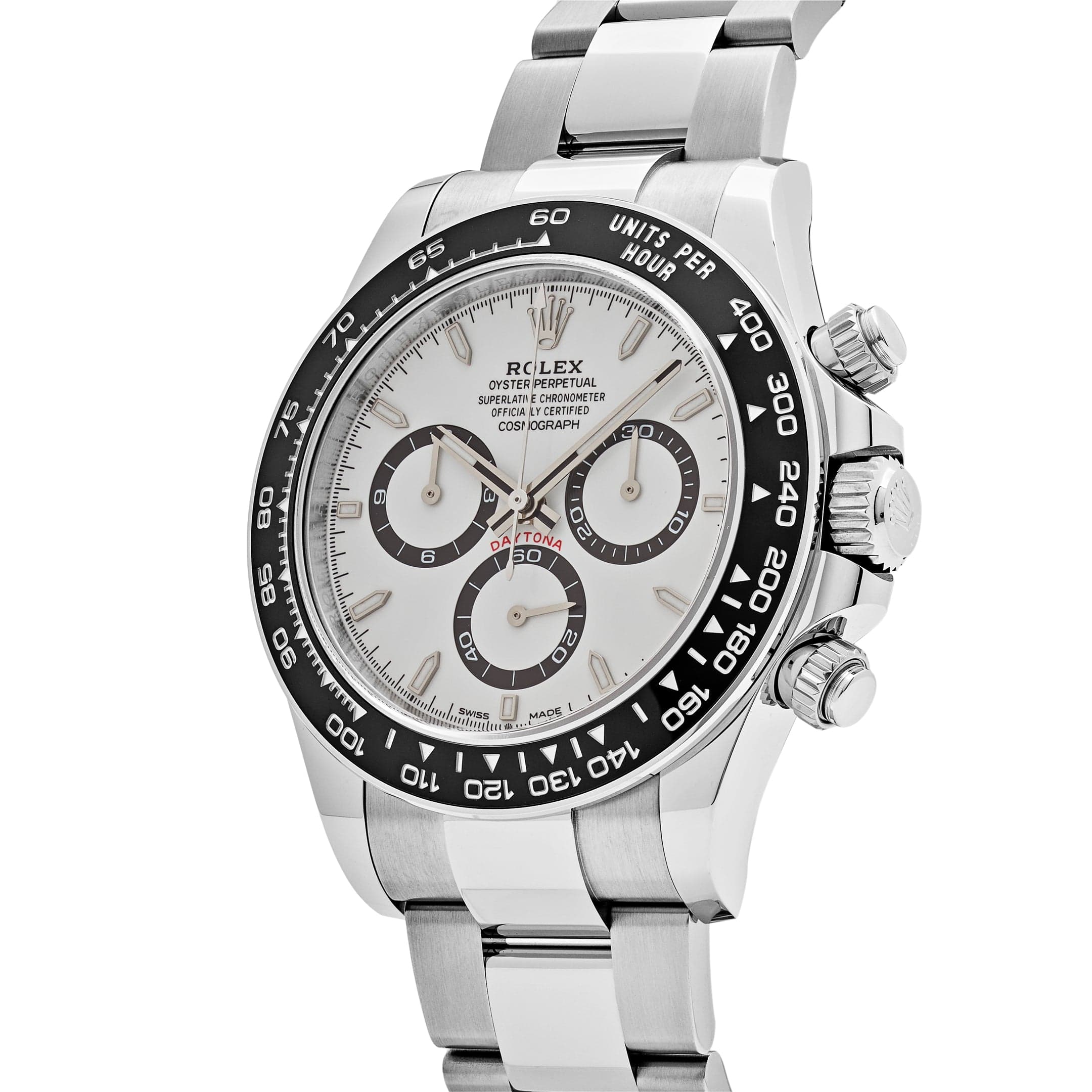 Rolex Daytona 126500LN Stainless Steel White Panda Dial (2024)