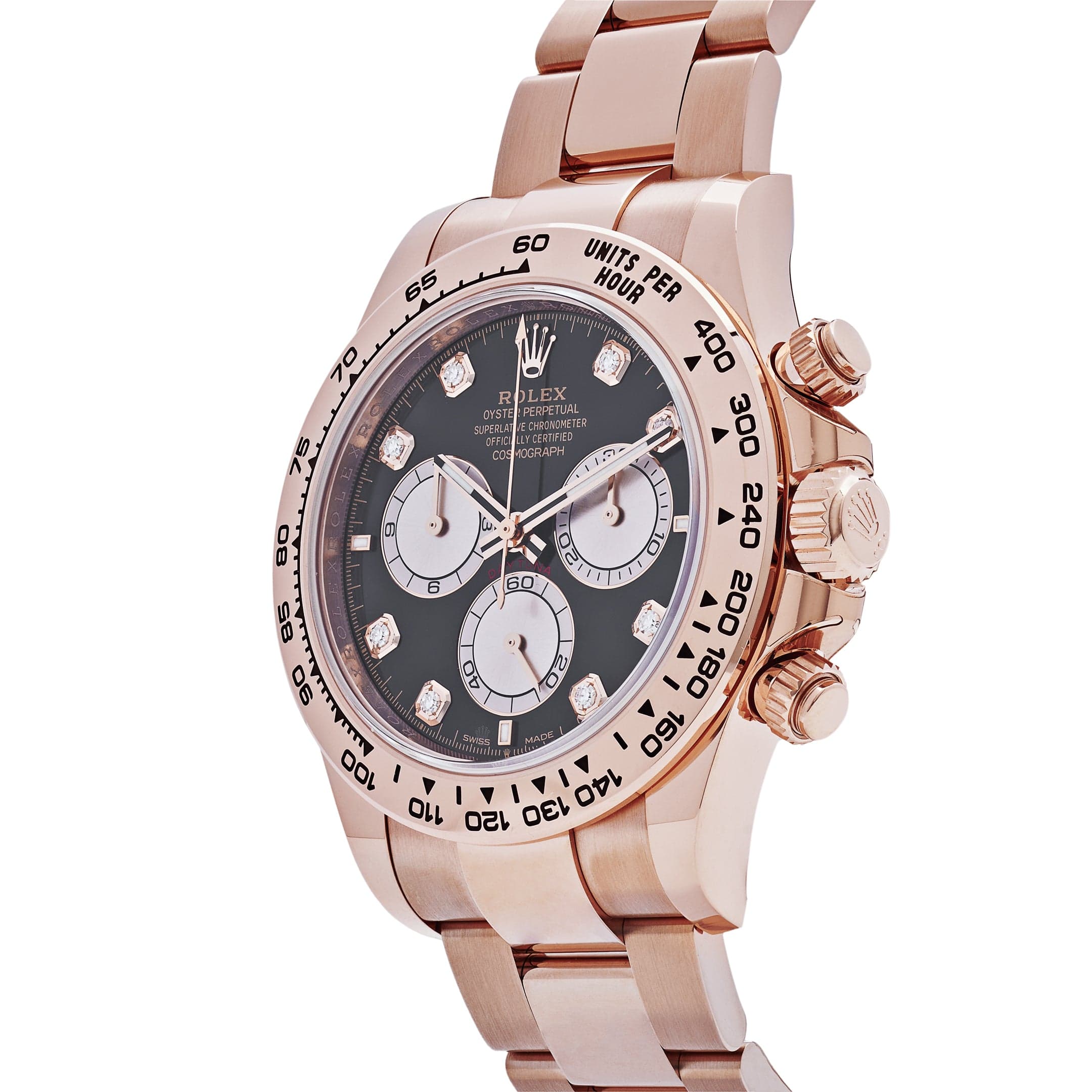 Rolex Daytona Cosmograph 126505 Rose Gold Black Diamond Dial (2024)