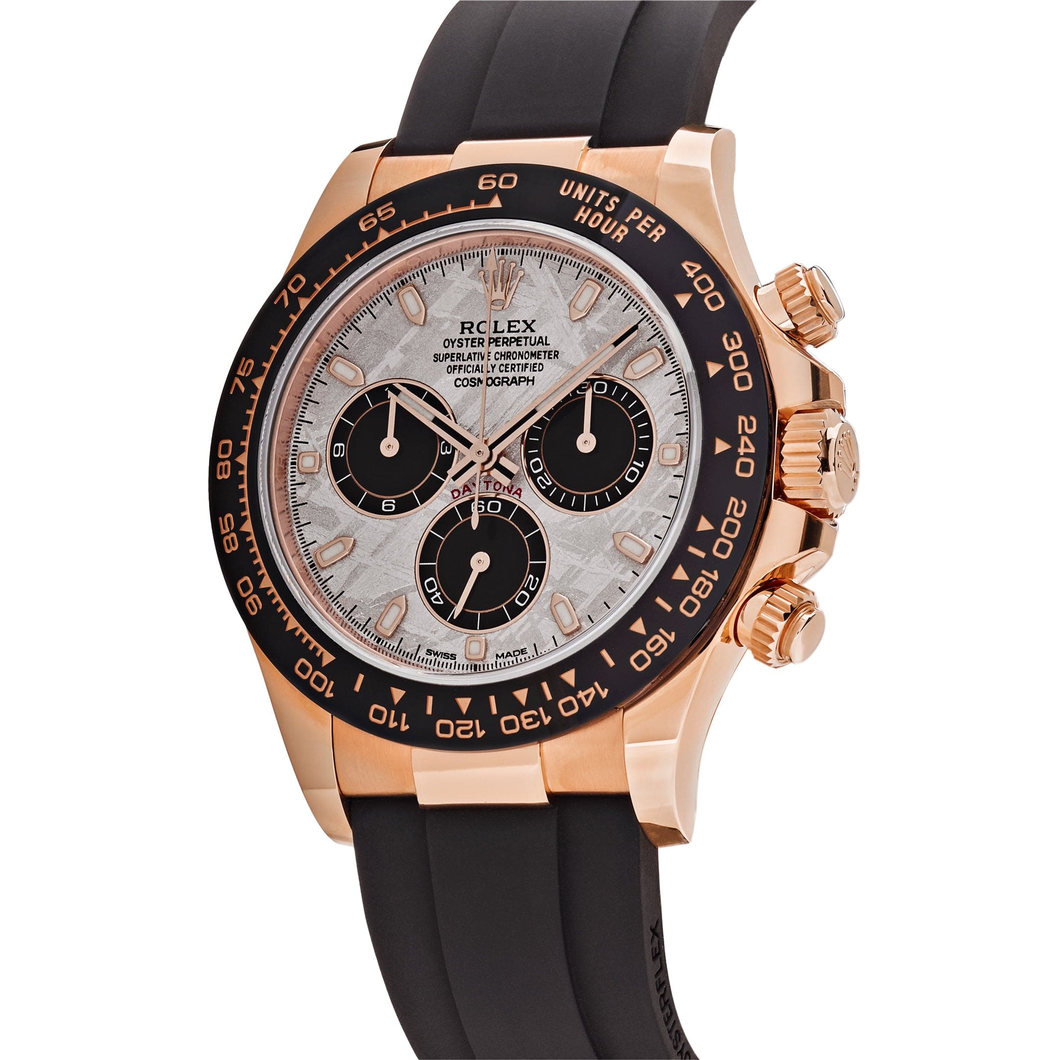 Rolex Daytona 116515LN Rose Gold Meteorite Dial