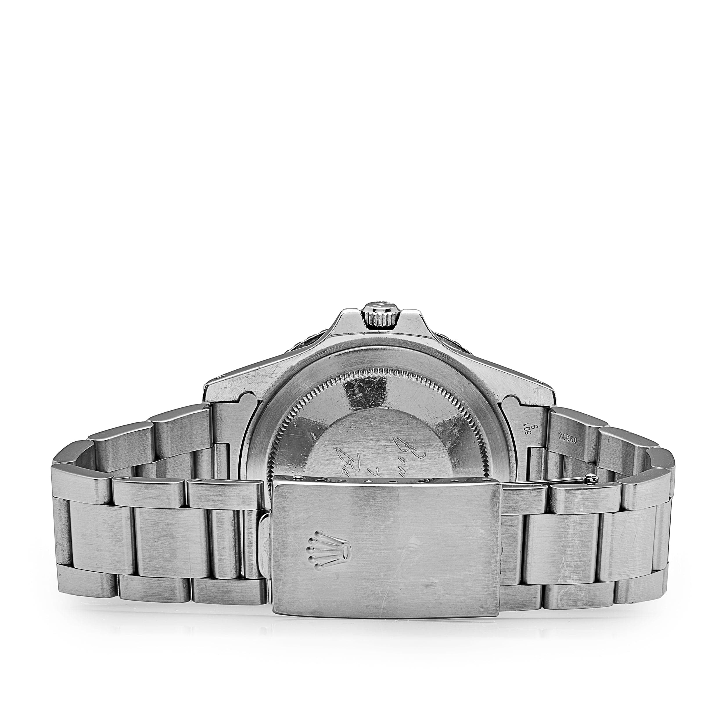 Rolex GMT-Master 1675 'Pepsi' Tiffany & Co. Stainless Steel Matte Black Dial Fuchsia Bezel Oyster (1978)