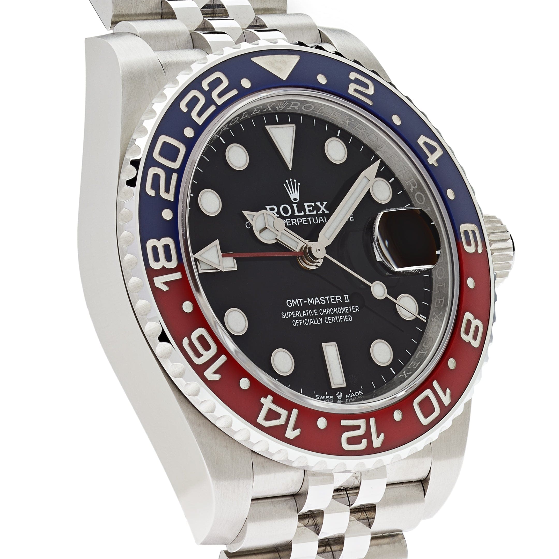 Rolex GMT-Master II 126710BLRO 'Pepsi' Stainless Steel Black Dial Jubilee (2021)