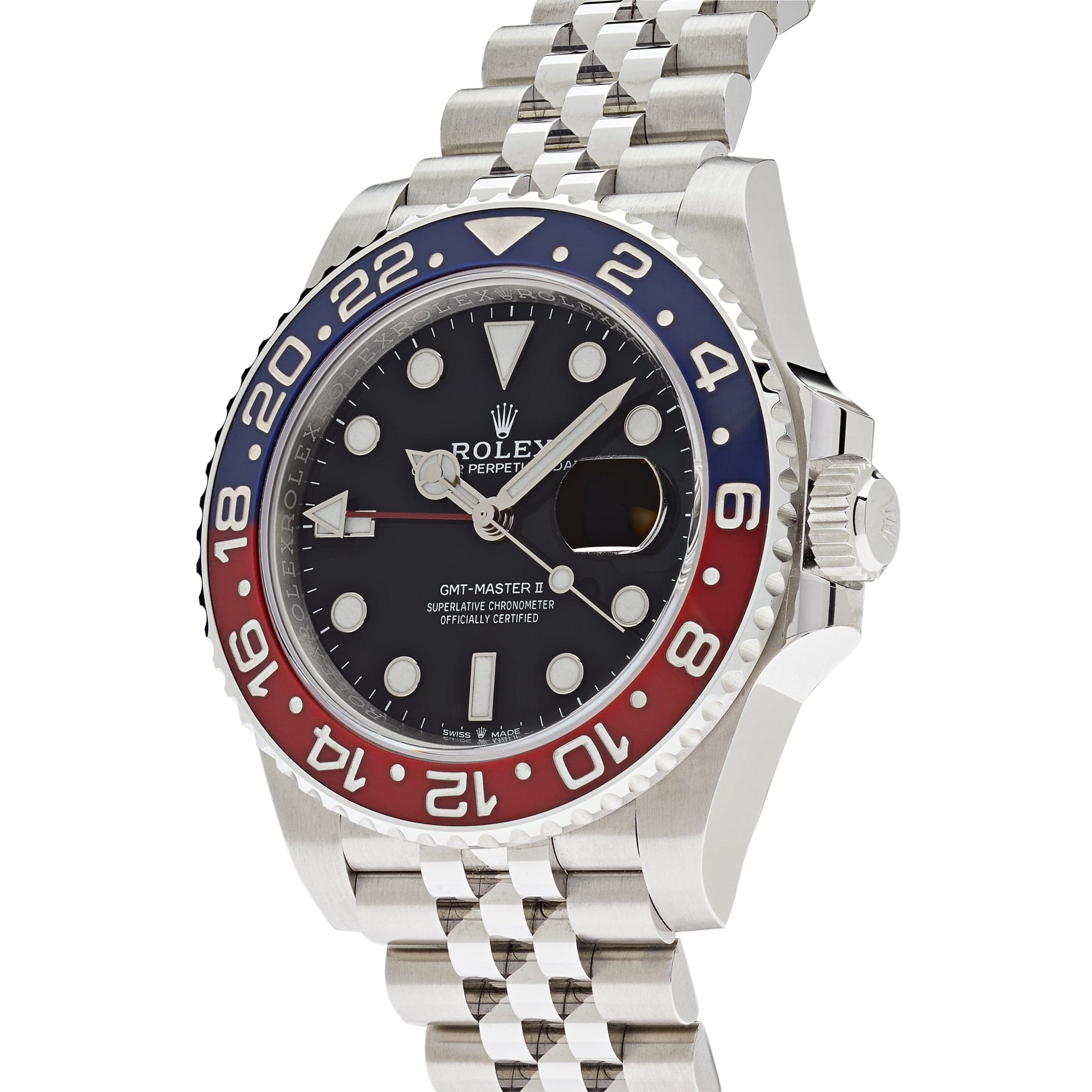 Rolex GMT-Master II 126710BLRO 'Pepsi' Stainless Steel Black Dial Jubilee (2021)