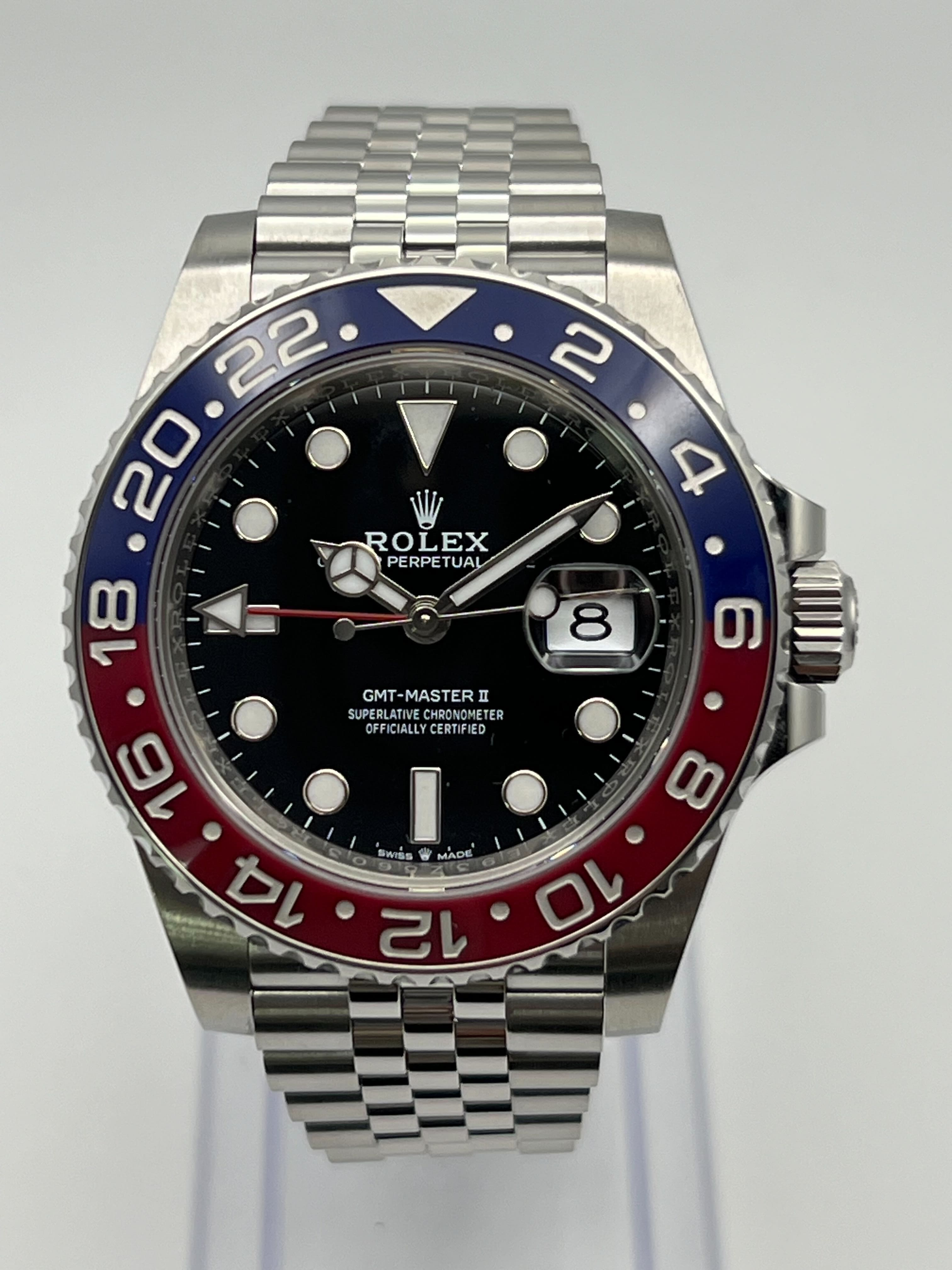 Rolex GMT-Master II 126710BLRO 'Pepsi' Stainless Steel Black Dial Jubilee (2022)