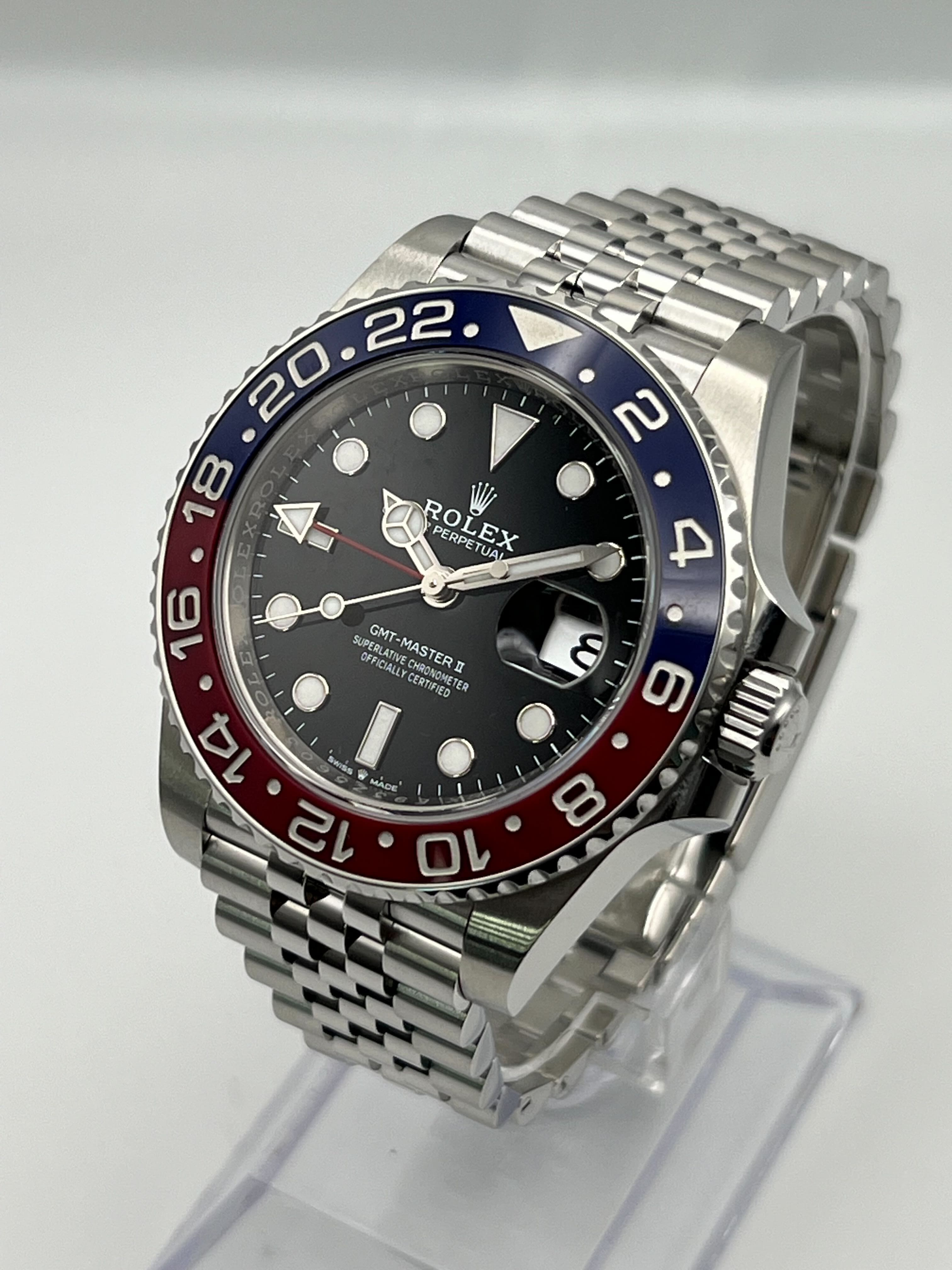 Rolex GMT-Master II 126710BLRO 'Pepsi' Stainless Steel Black Dial Jubilee (2022)