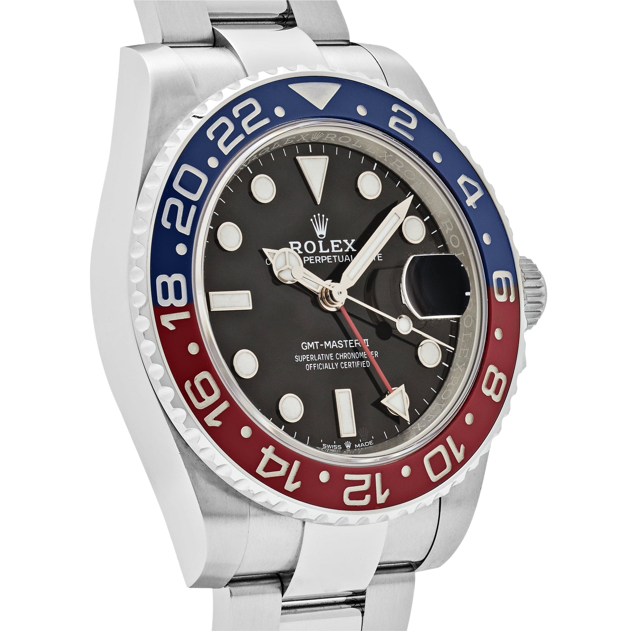 Rolex GMT-Master II 126710BLRO 'Pepsi' Stainless Steel Black Dial Oyster (2022)