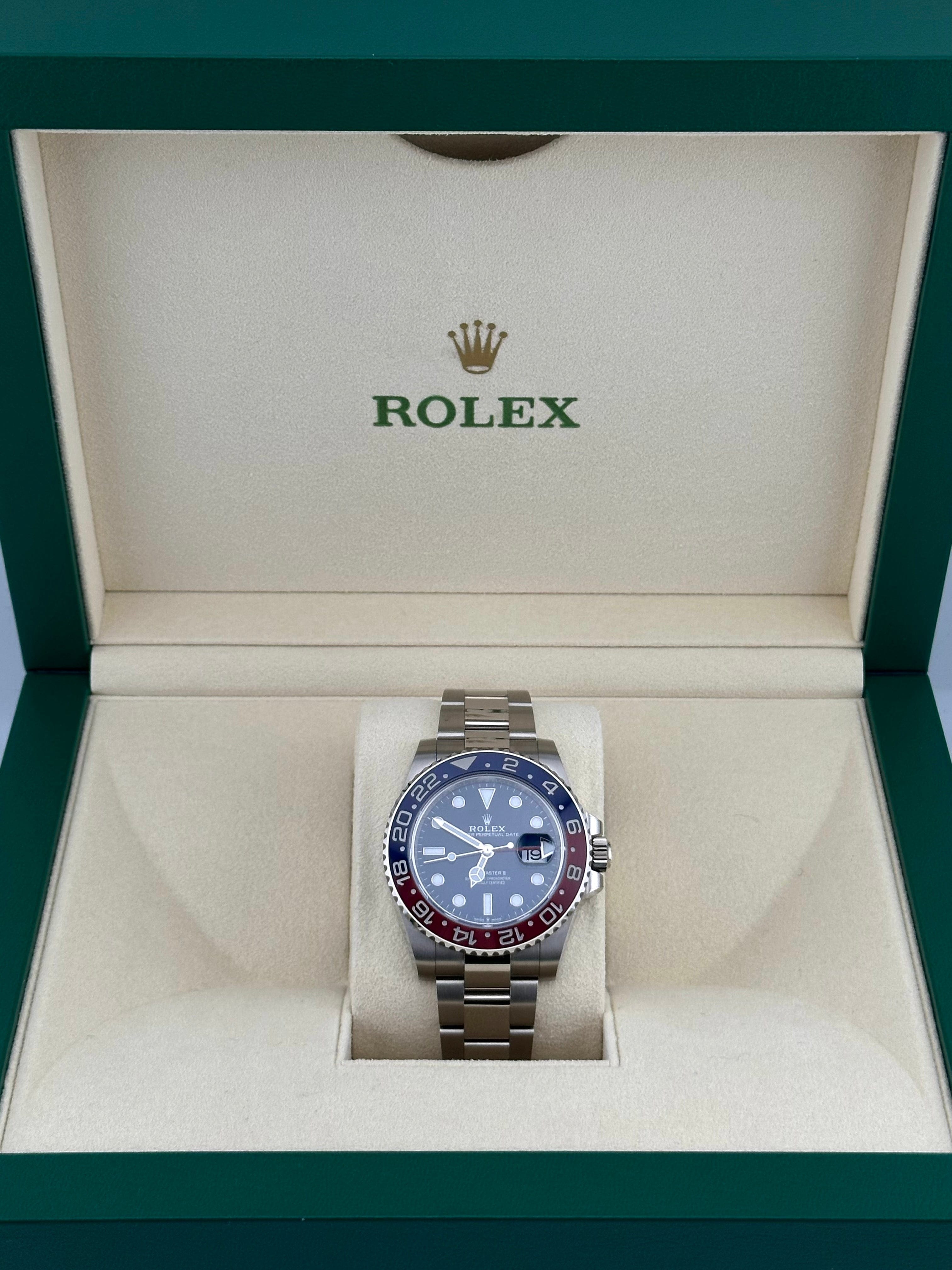 Rolex GMT-Master II 126719BLRO 'Pepsi' White Gold Blue Dial (2021)