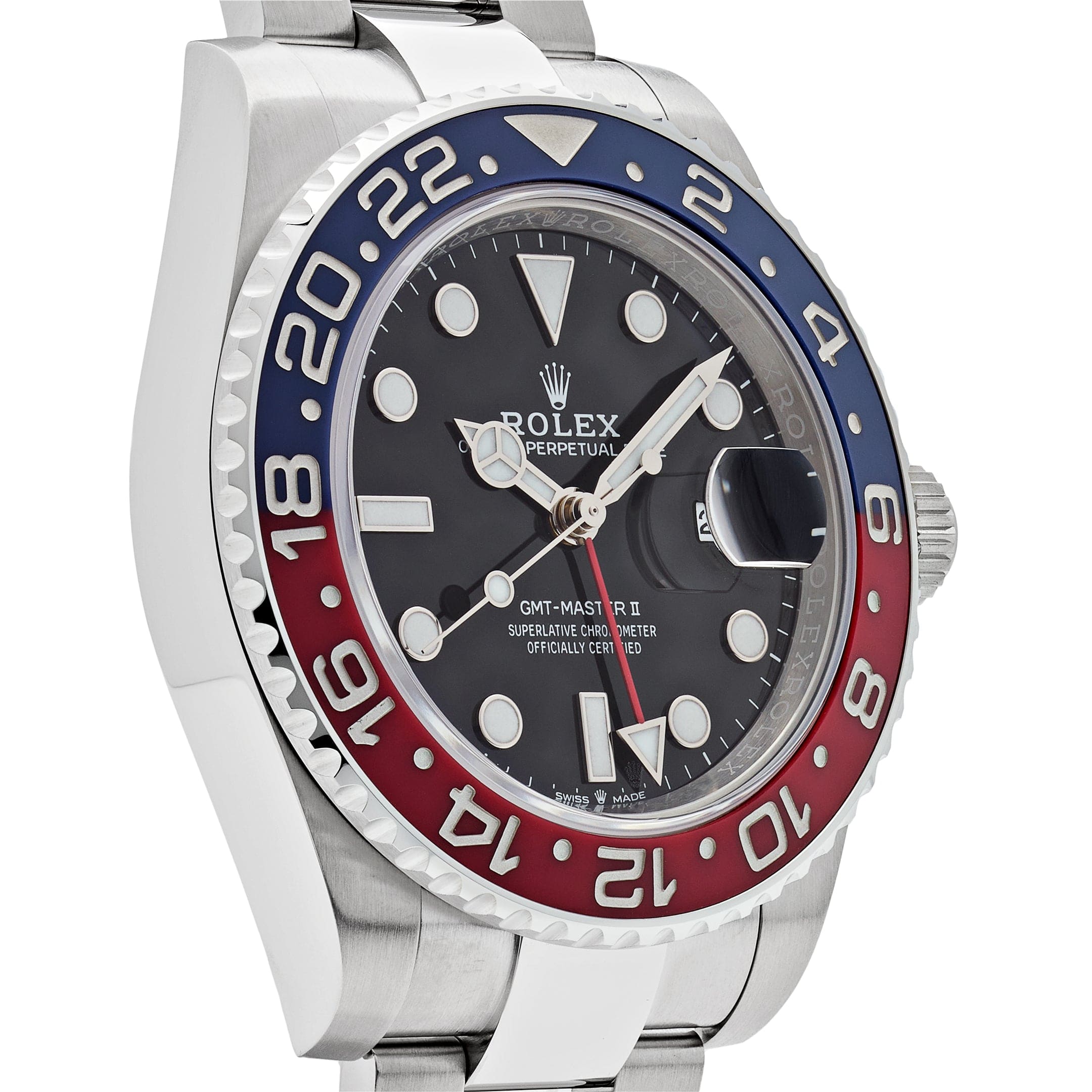 Rolex GMT-Master II 126710BLRO 'Pepsi' Stainless Steel Black Dial Oyster (2021)