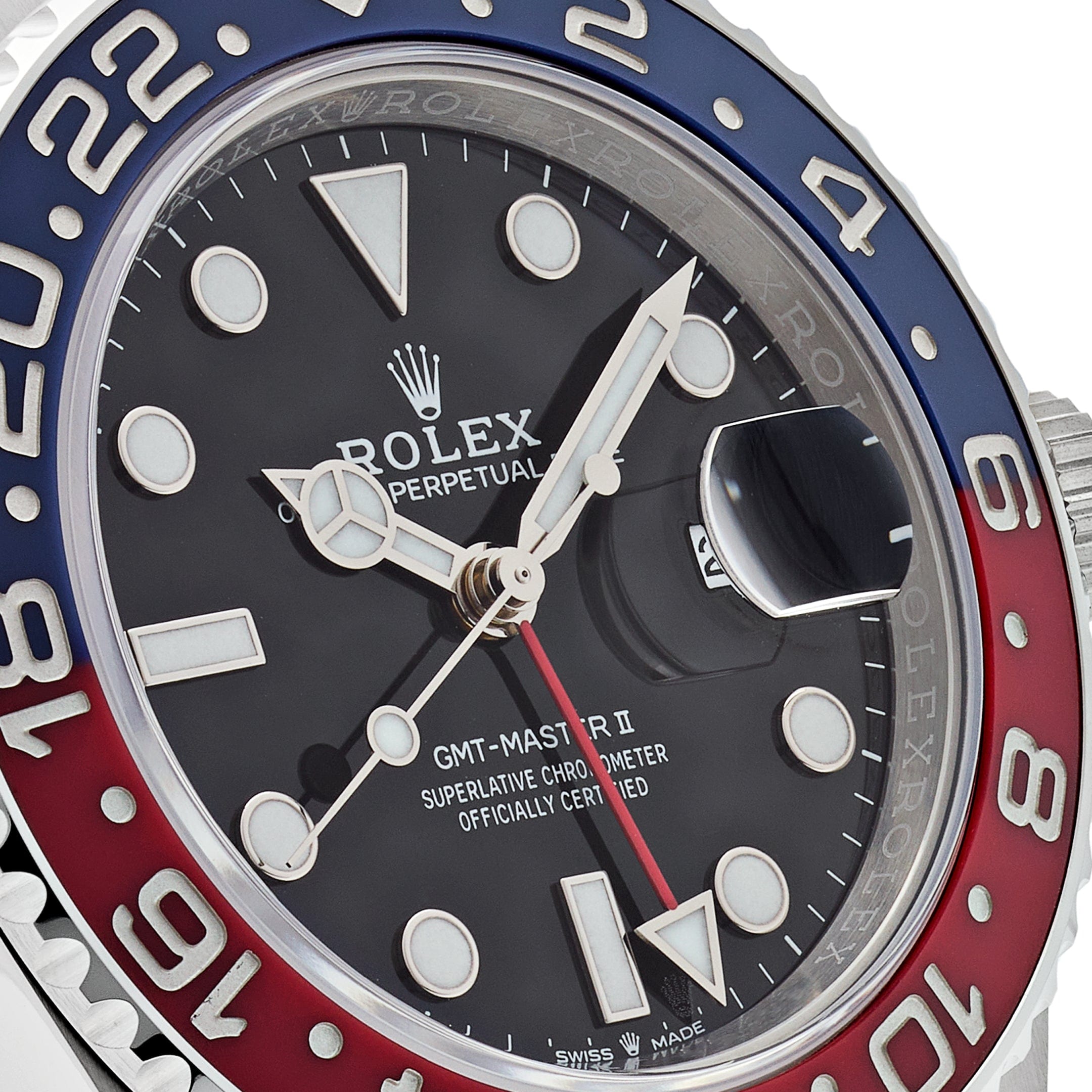 Rolex GMT-Master II 126710BLRO 'Pepsi' Stainless Steel Black Dial Oyster (2024)