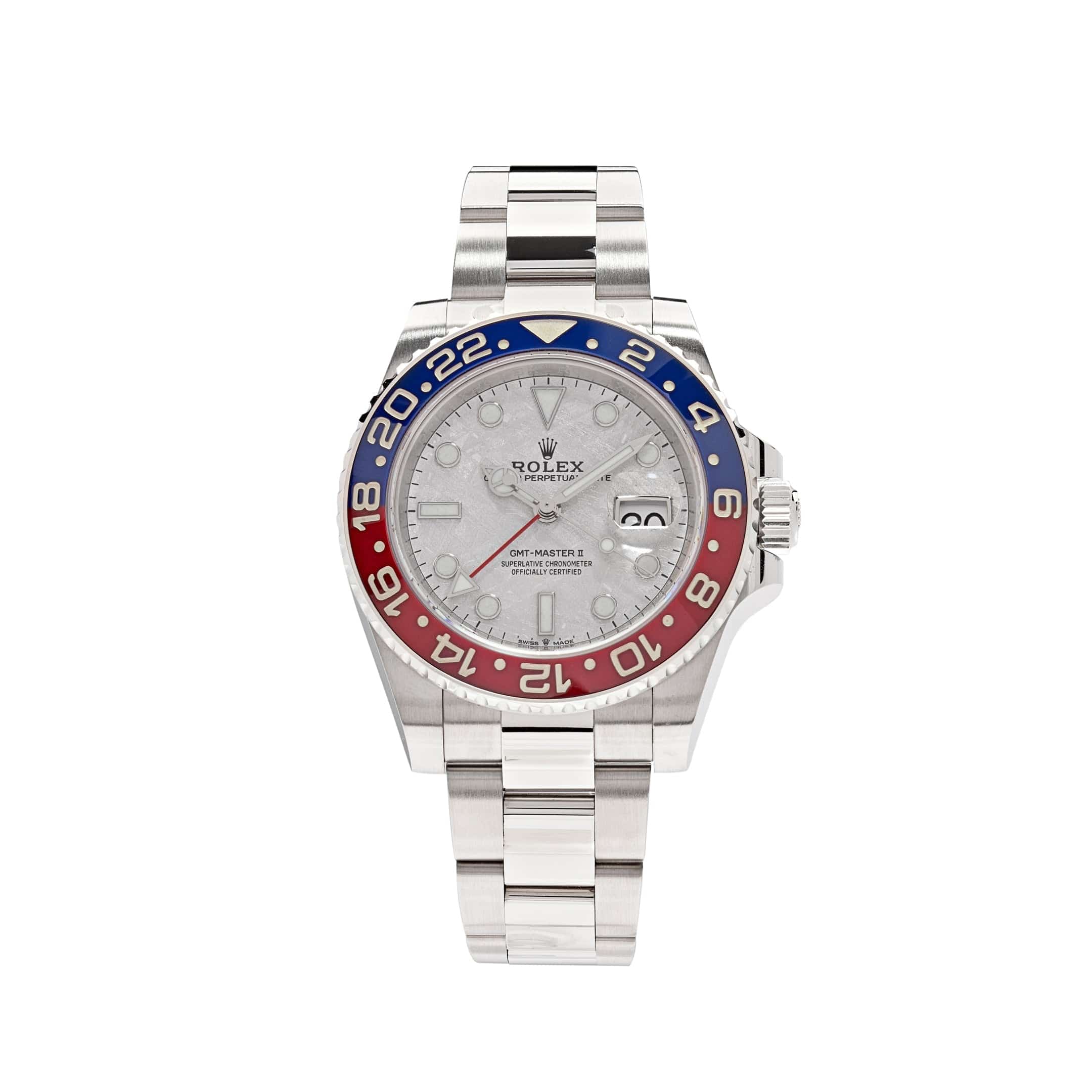 Rolex GMT-Master II 126719BLRO 'Pepsi' White Gold Meteorite Dial (2023)