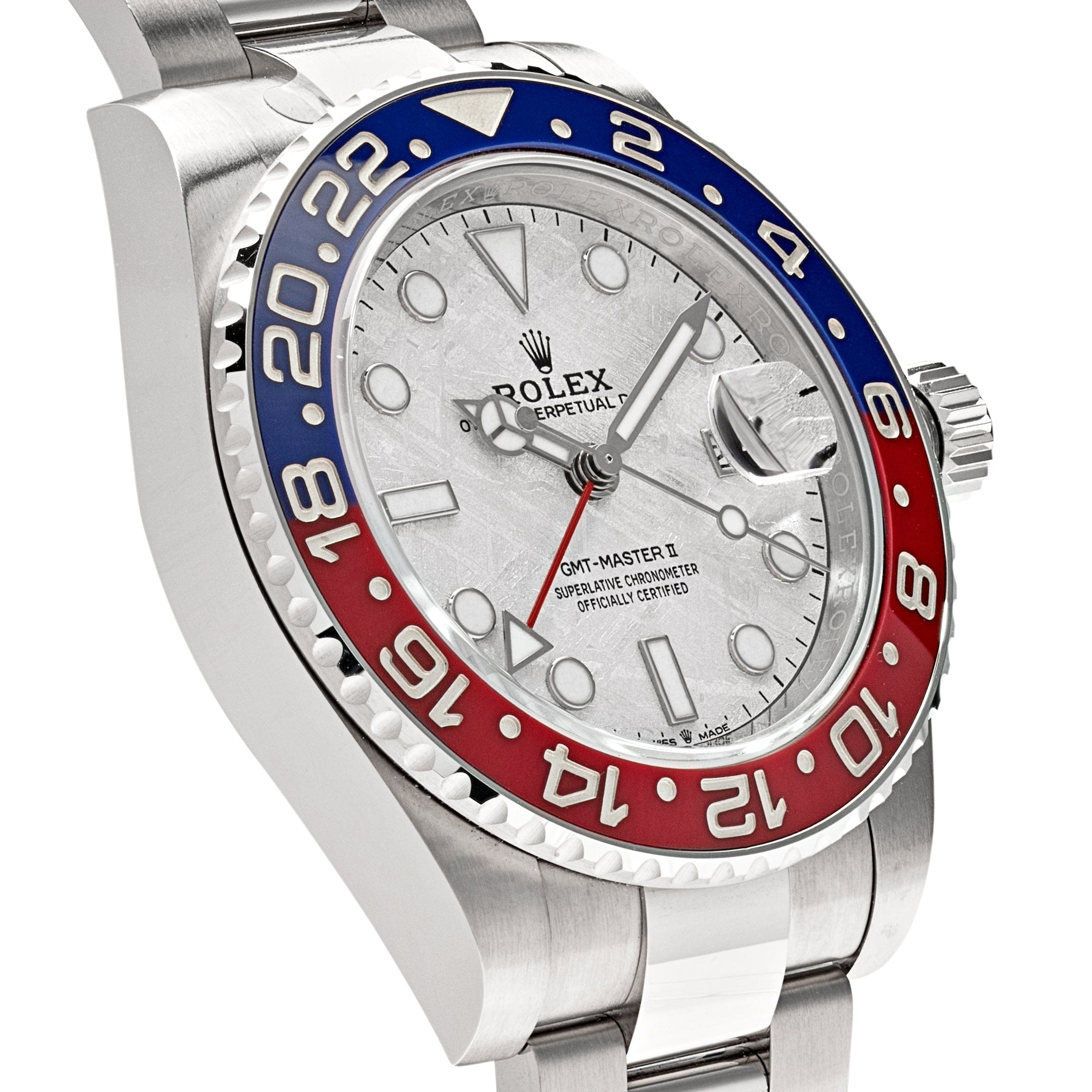 Rolex GMT-Master II 126719BLRO 'Pepsi' White Gold Meteorite Dial (2023)