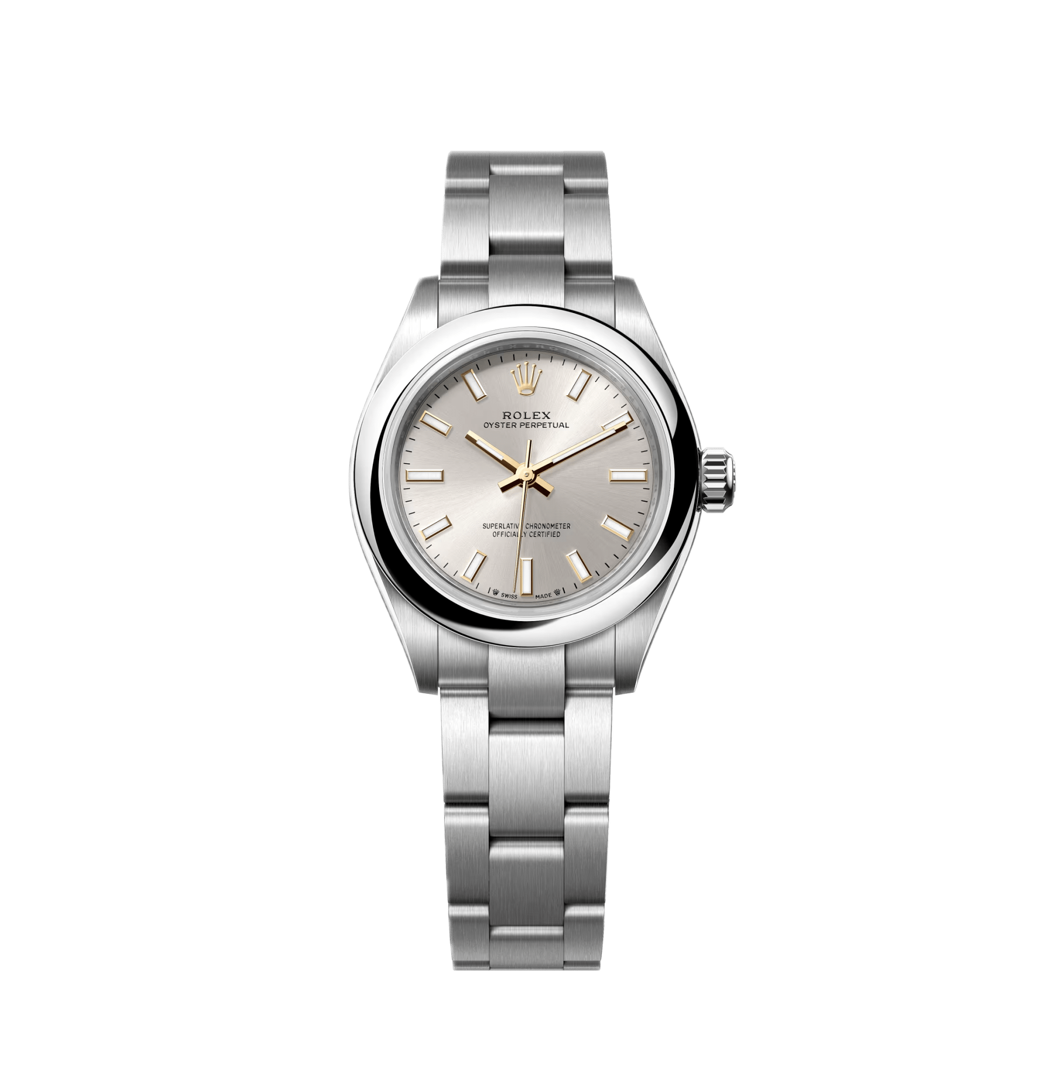 Rolex Oyster Perpetual 276200 Stainless Steel Silver Dial