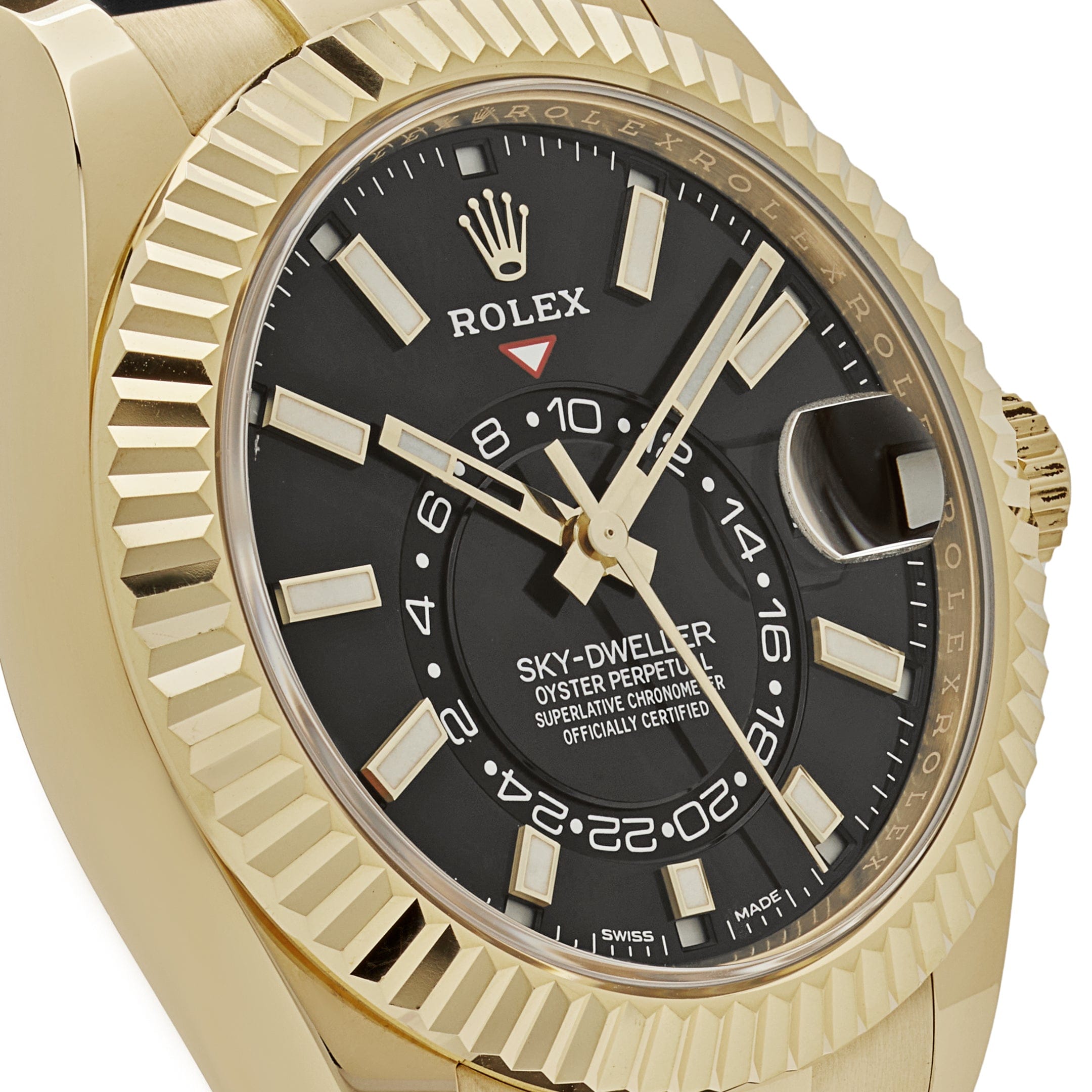 Rolex Sky-Dweller 336238 Yellow Gold  Bright Black Dial (2024)