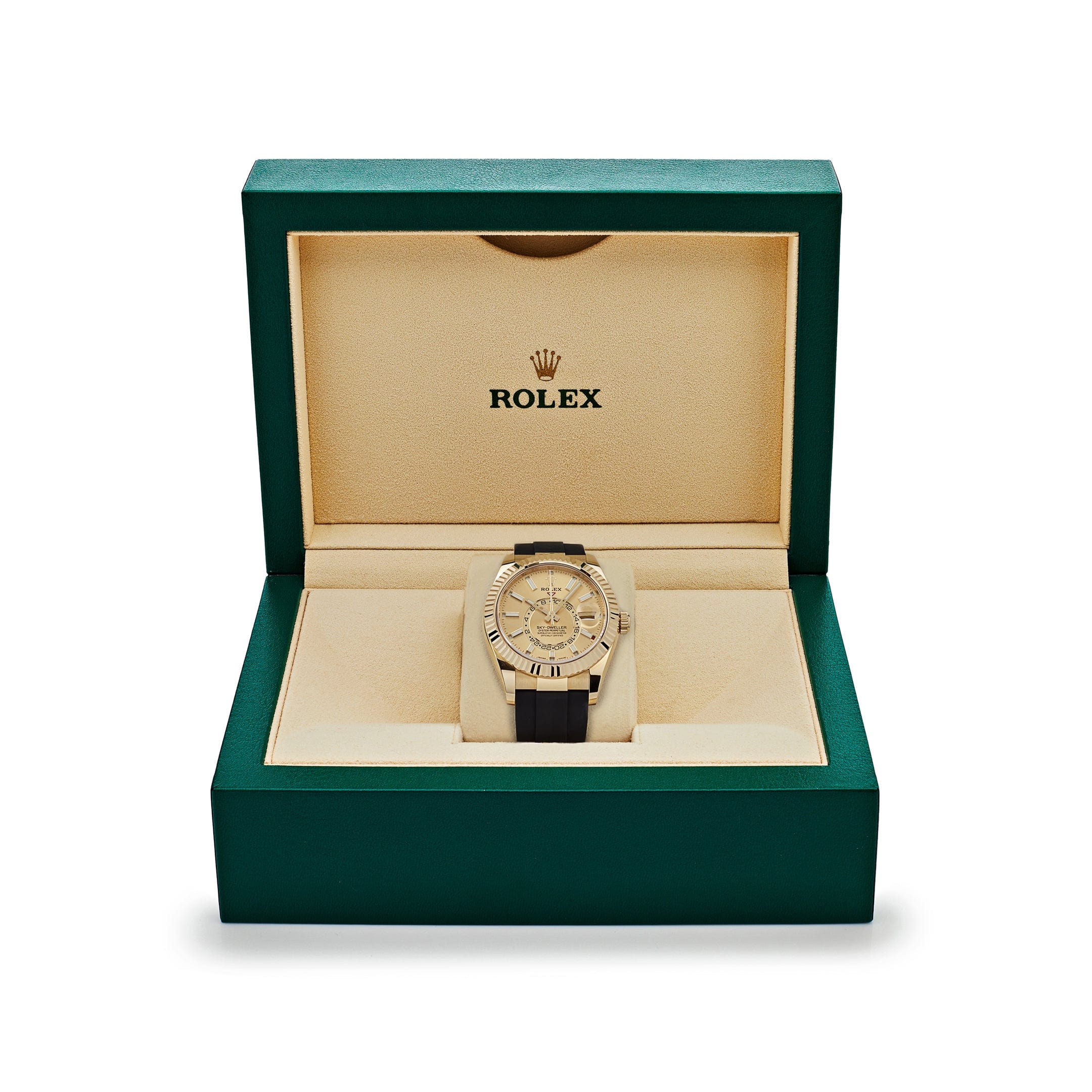 Rolex Sky-Dweller 326238 Yellow Gold Champagne Dial (2021)