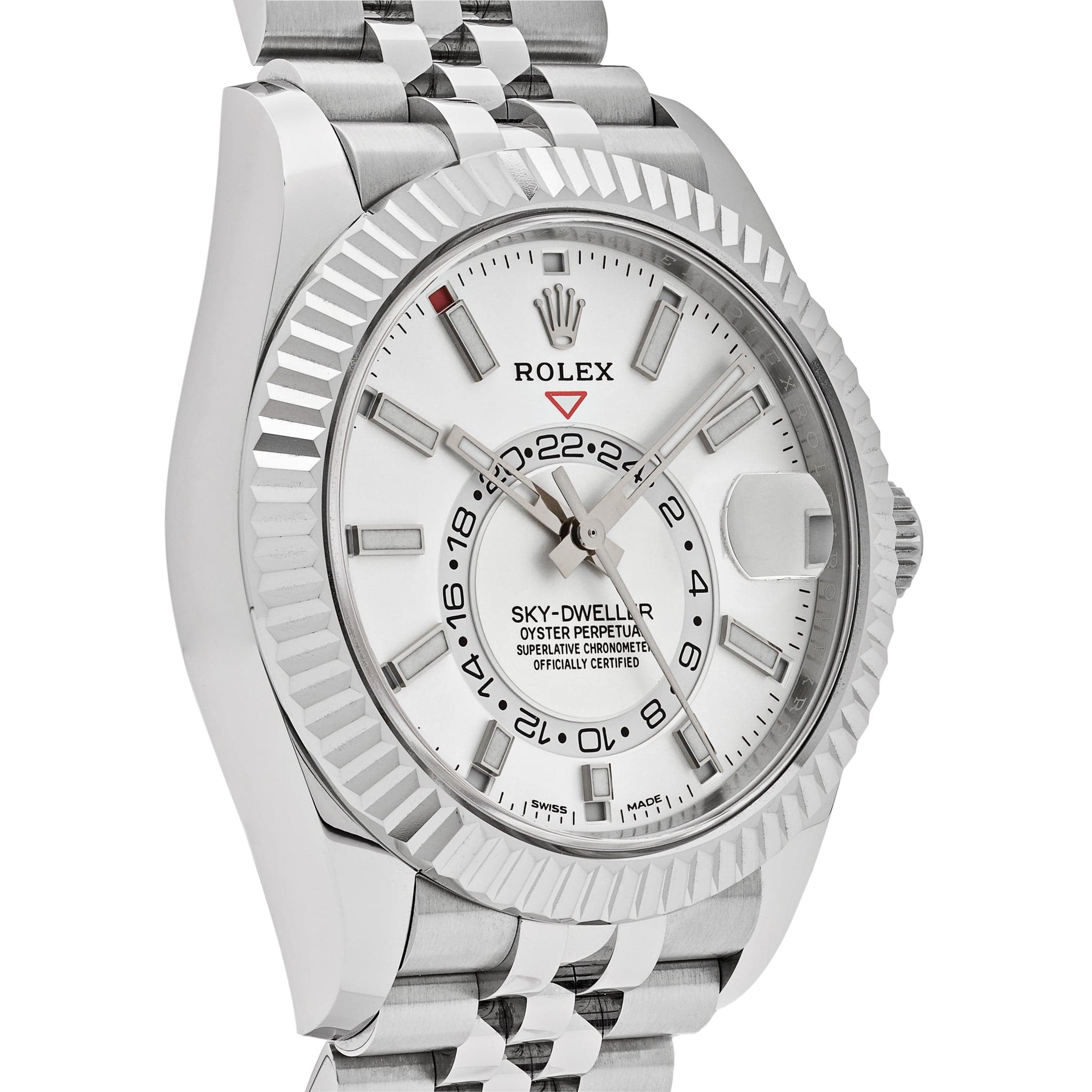 Rolex Sky-Dweller 326934 Stainless Steel White Dial Jubilee (2022)