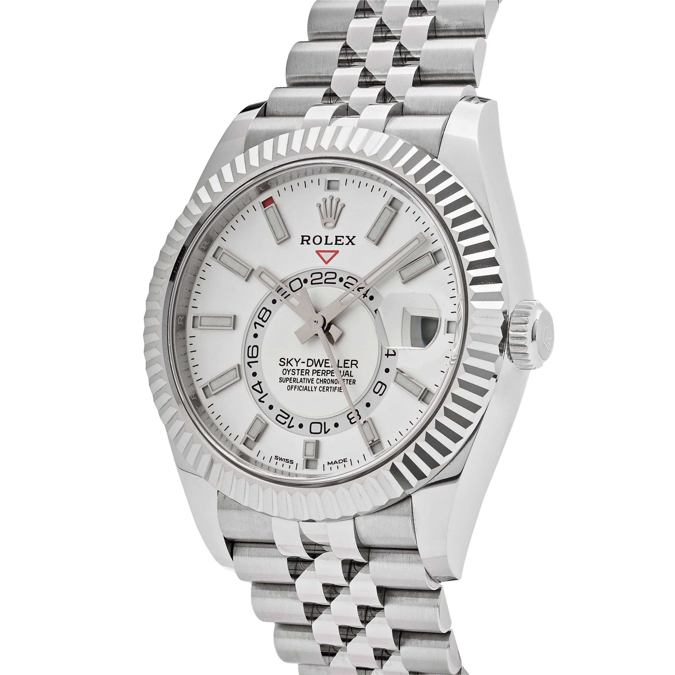 Rolex Sky-Dweller 326934 Stainless Steel White Dial Jubilee (2022)