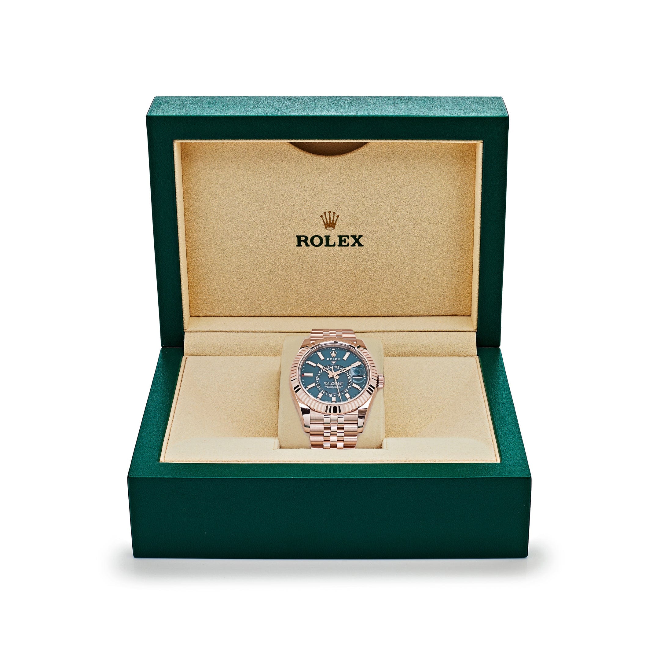 Rolex Sky-Dweller 336935 Everose Gold Blue Dial Jubilee