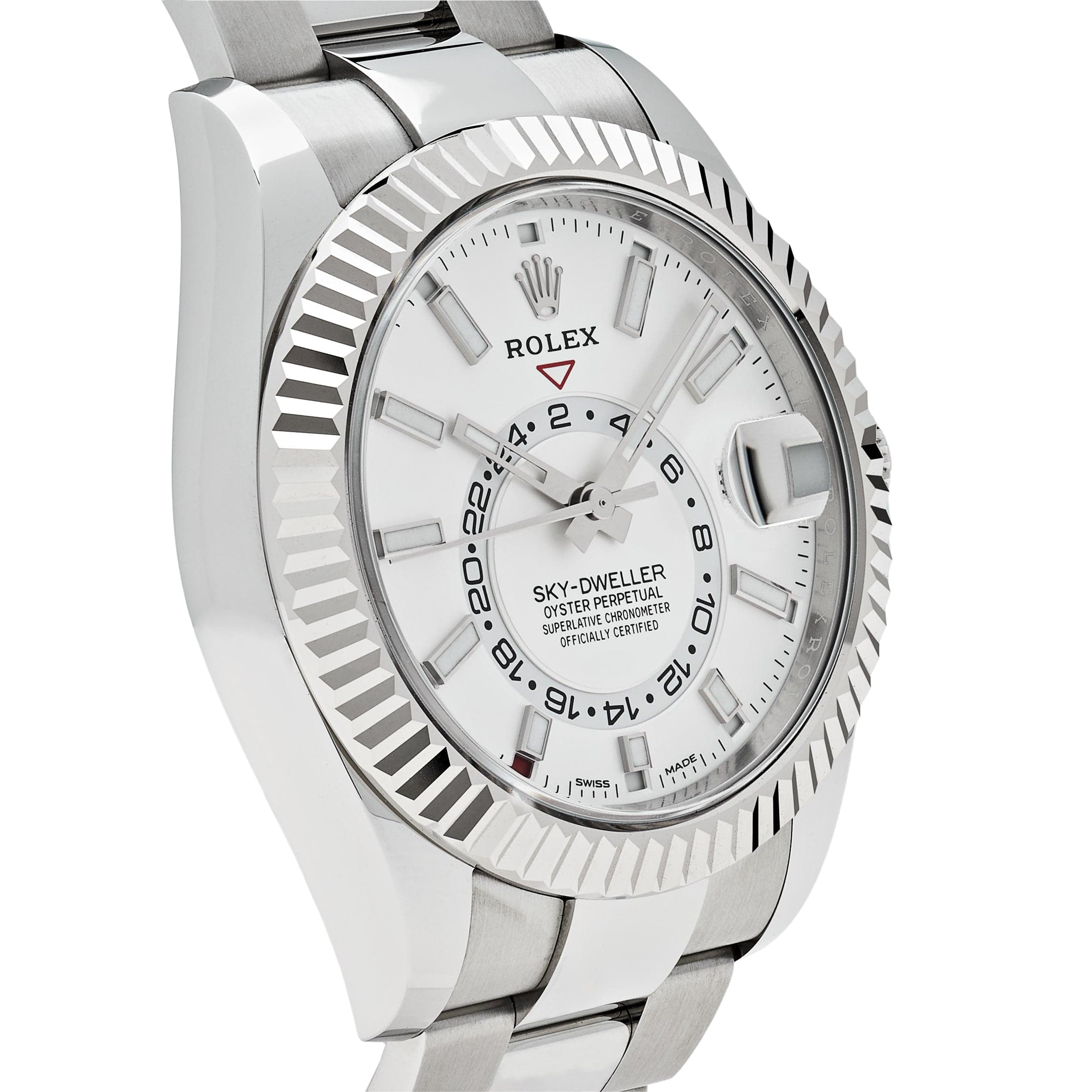 Rolex Sky-Dweller 326934 Stainless Steel White Dial