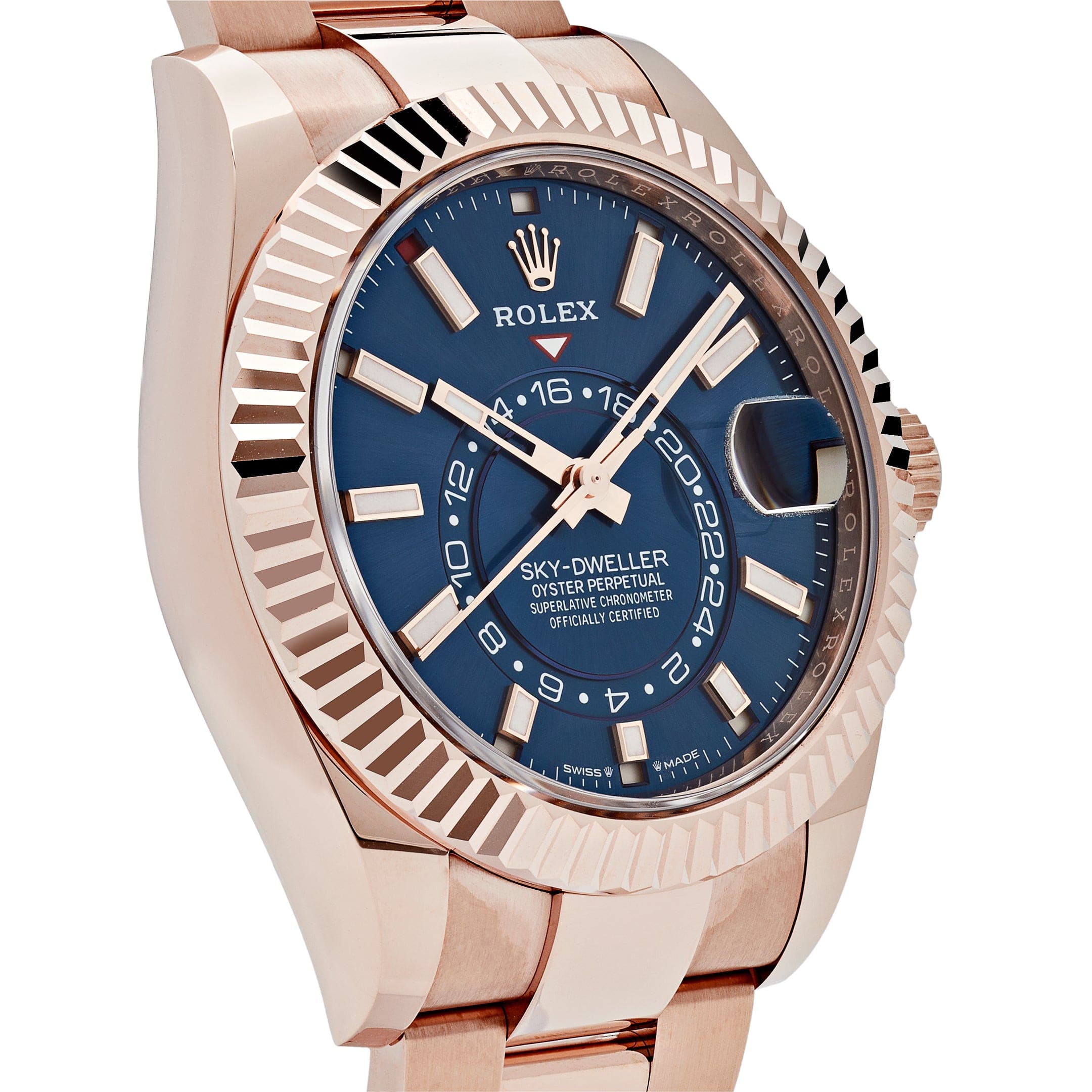 Rolex Sky-Dweller 336935 Rose Gold Blue Dial