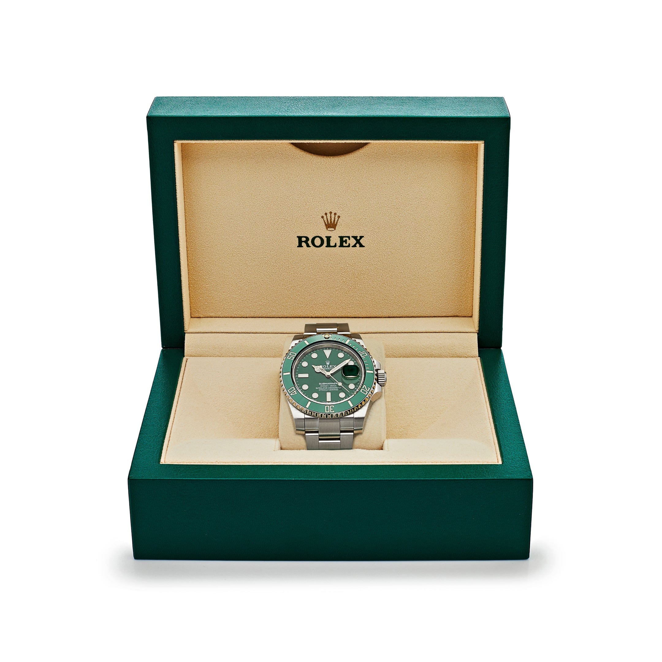 Rolex Submariner Date 116610LV 'Hulk' Stainless Steel Green Dial
