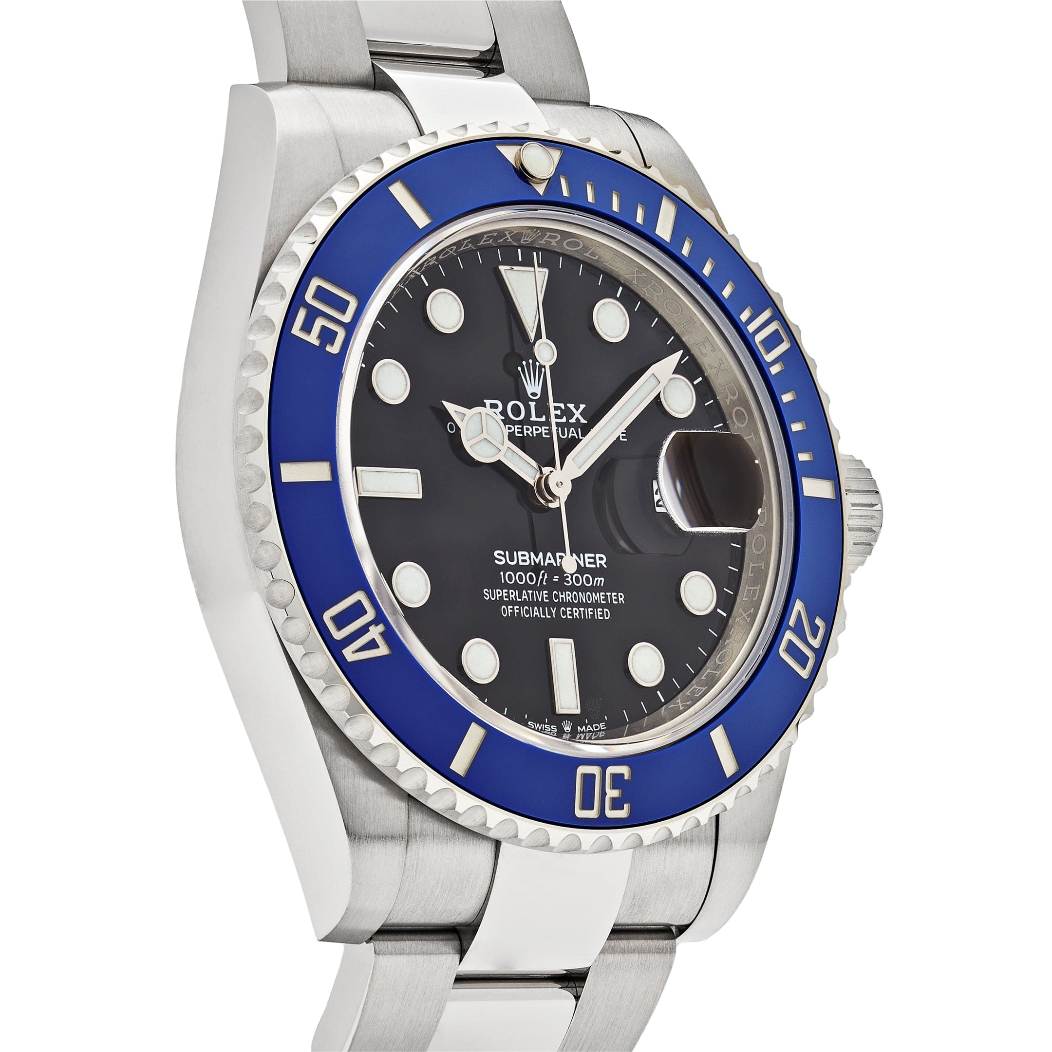 Rolex Submariner Date 126619LB White Gold Black Dial Blue Bezel (2021)