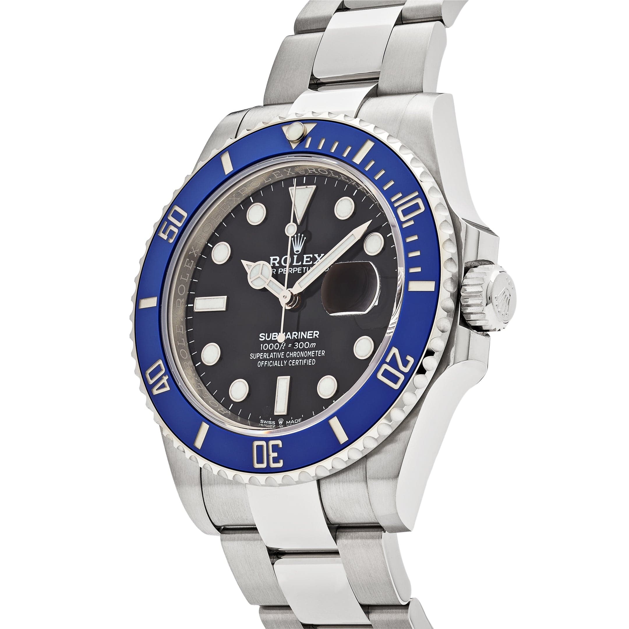 Rolex Submariner Date 126619LB White Gold Black Dial Blue Bezel (2023)