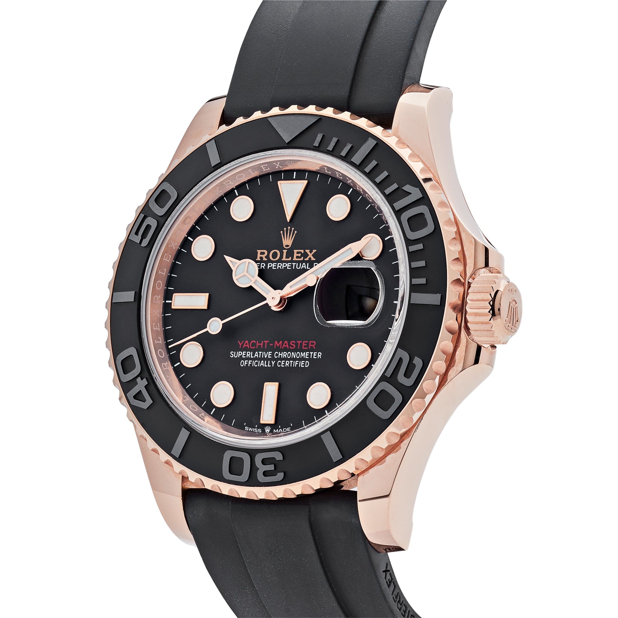 Rolex Yacht-Master 126655 Rose Gold Black Dial (2023)