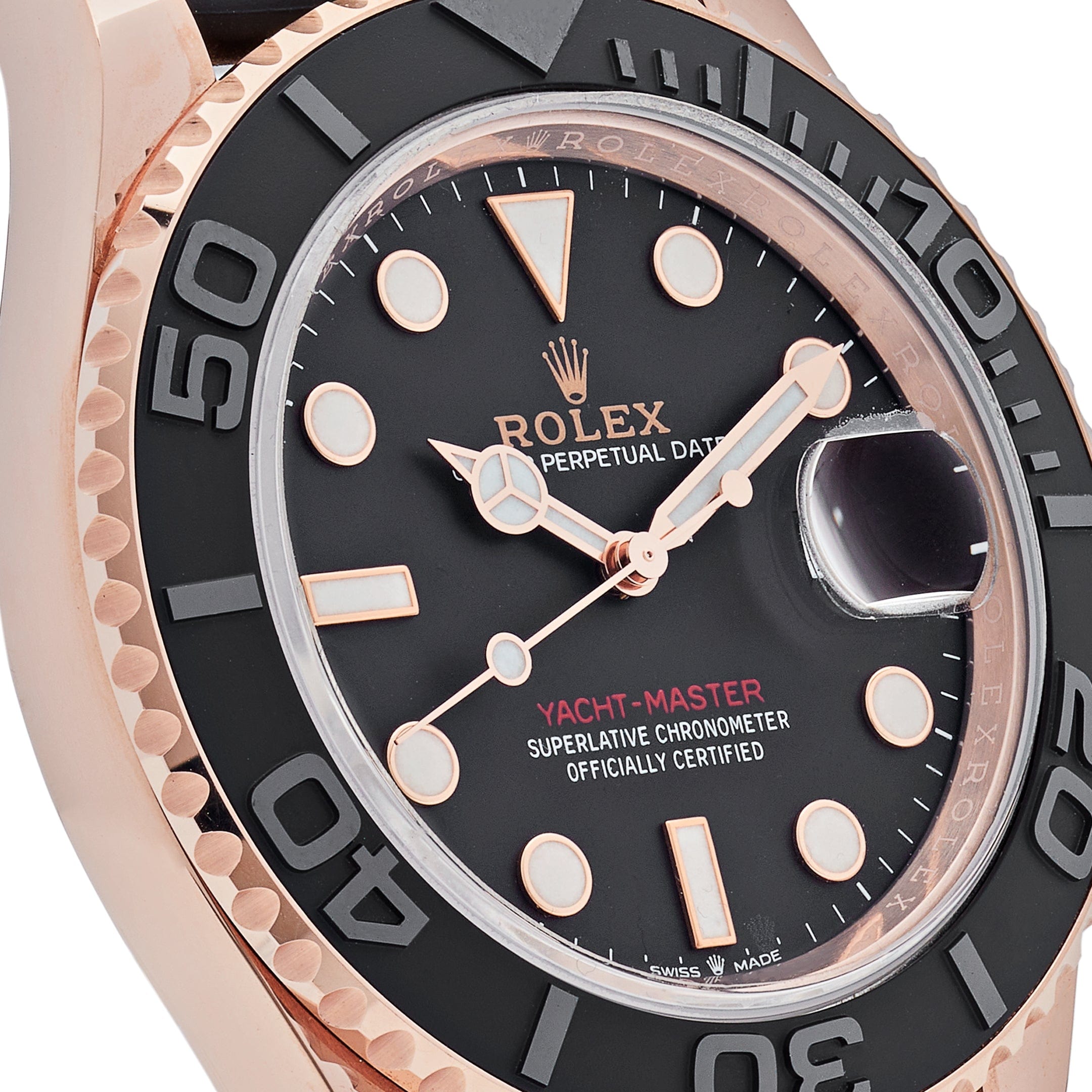 Rolex Yacht-Master 126655 Rose Gold Black Dial (2023)