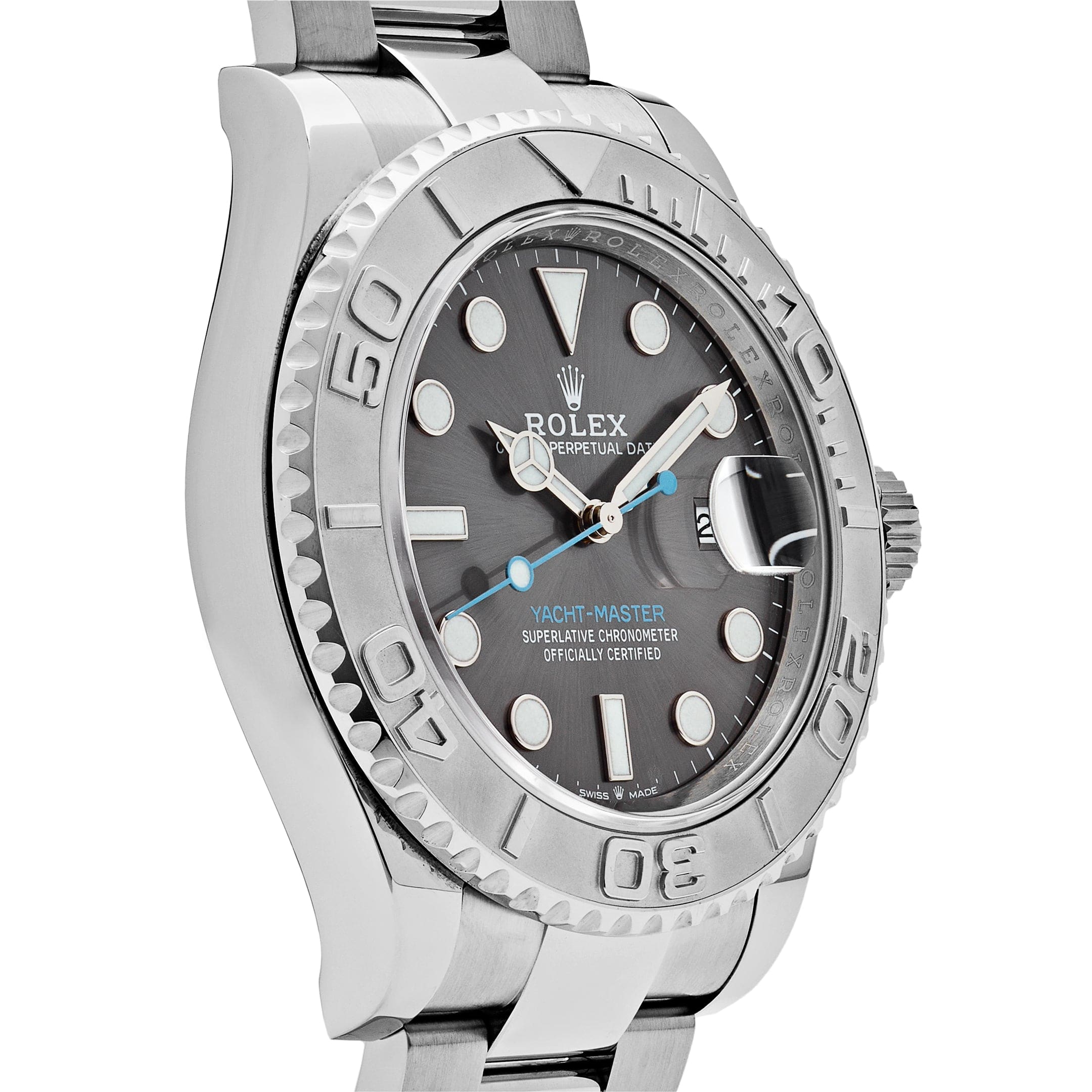 Rolex Yacht-Master 126622 Stainless Steel Rhodium Dial