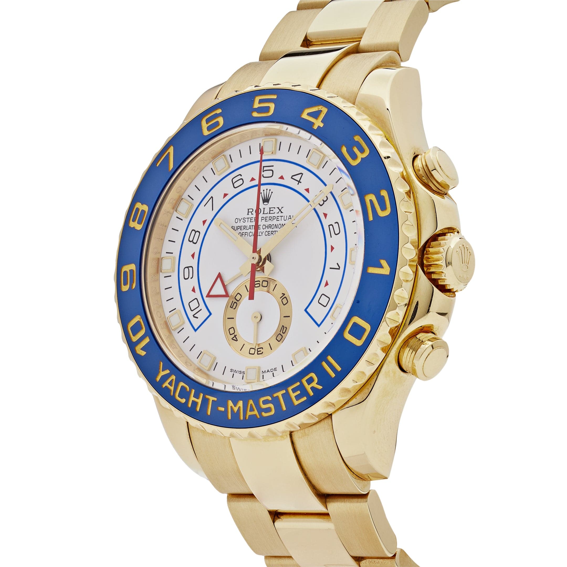 Rolex Yacht-Master II 116688 Yellow Gold White Dial (2009)