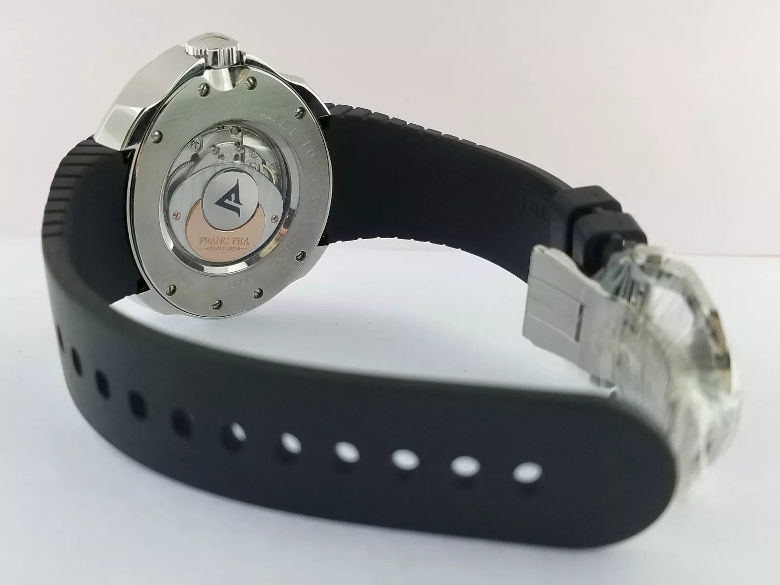 Franc Vila Esprit Unique Stainless Steel Rubber Men's Watch