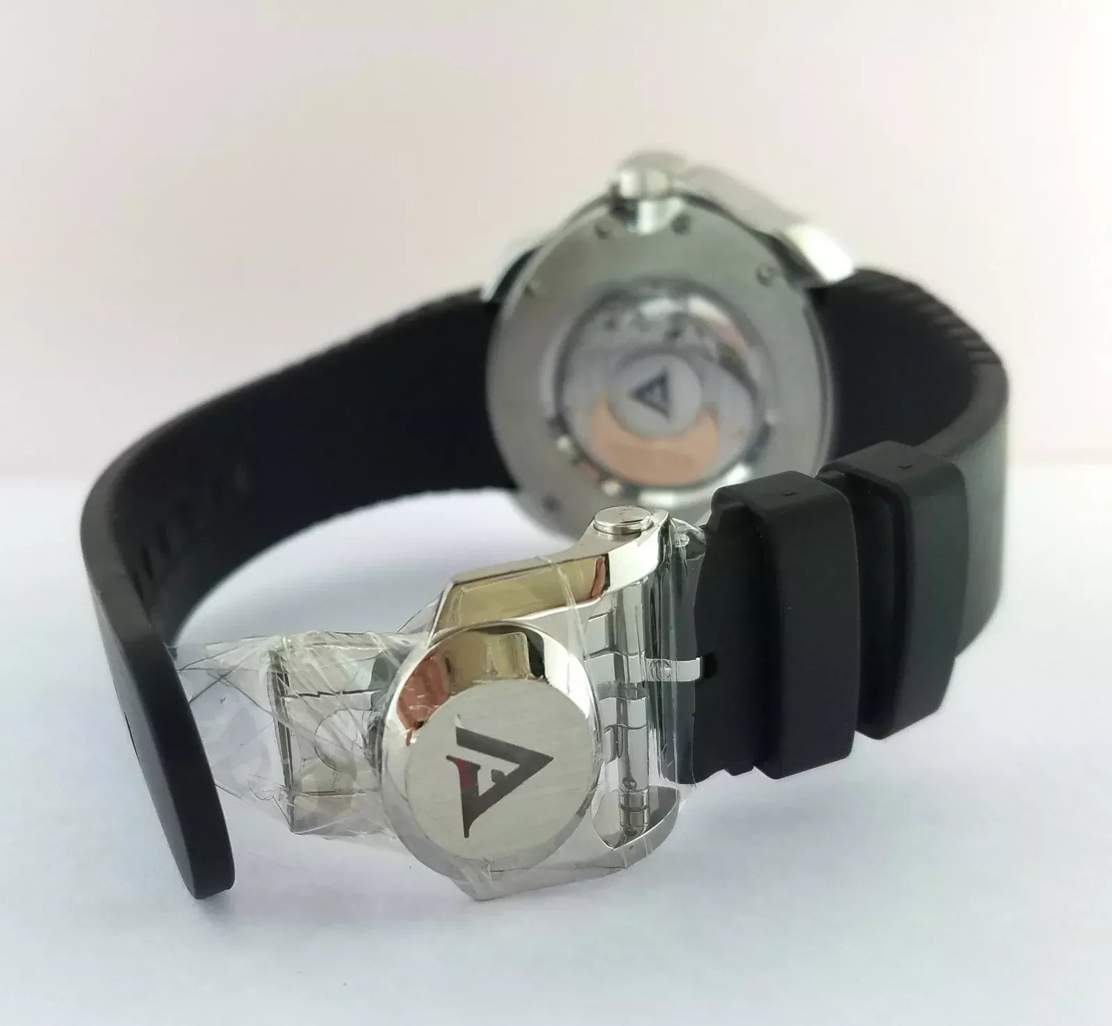 Franc Vila Esprit Unique Stainless Steel Rubber Men's Watch