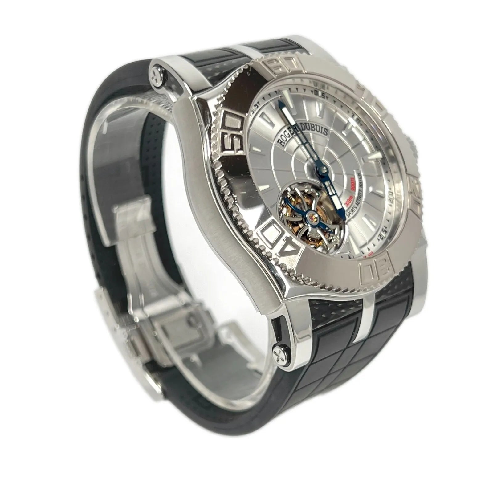 Roger Dubuis EasyDiver Tourbillon Stainless Steel Mens Watch