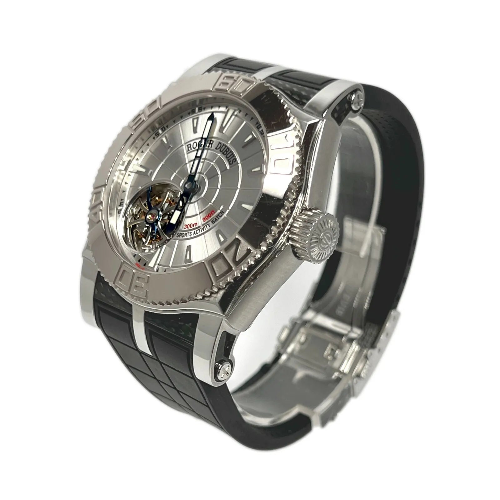 Roger Dubuis EasyDiver Tourbillon Stainless Steel Mens Watch