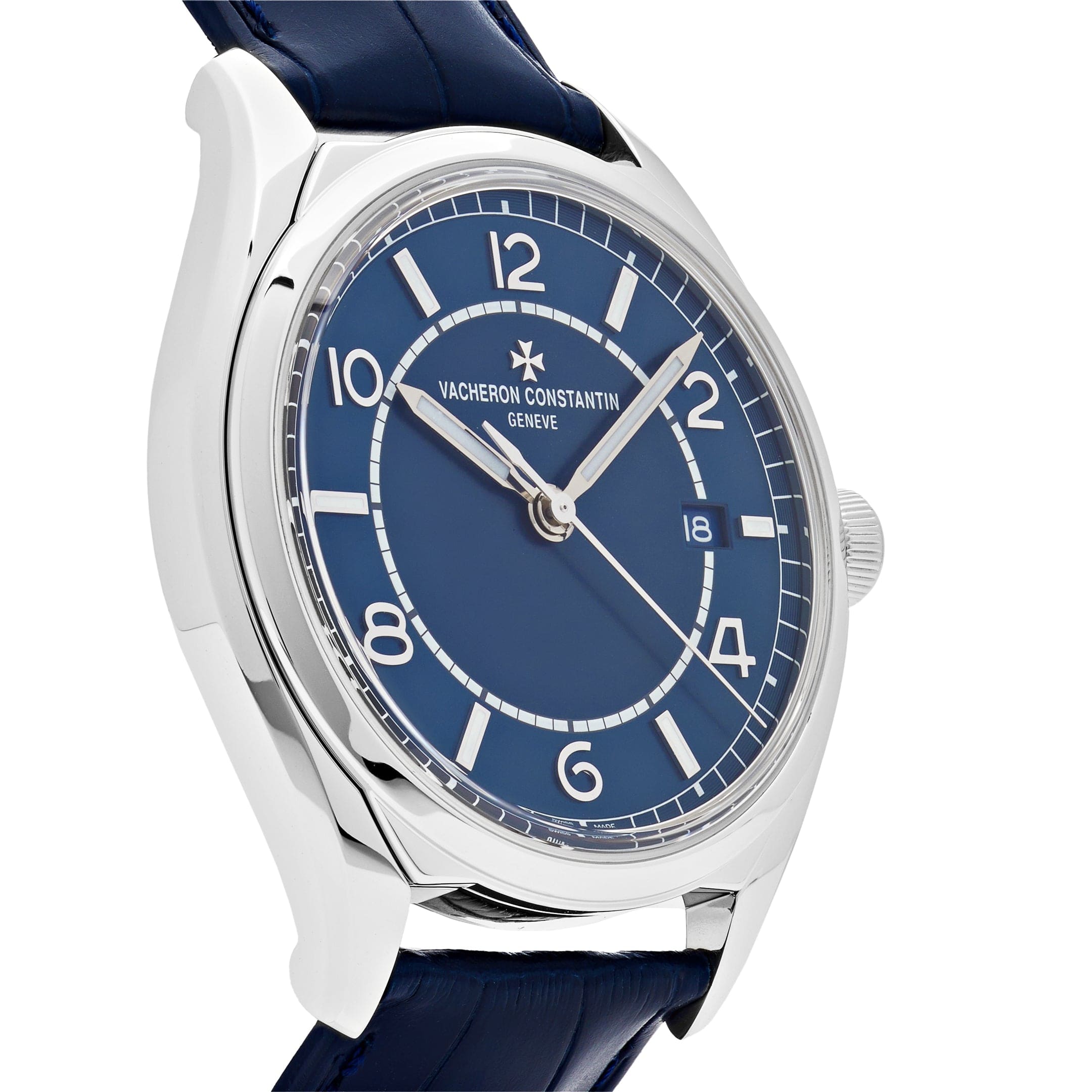 Vacheron Constantin Fifty-Six 4600E/000A-B487 Self-Winding Stainless Steel Blue Dial